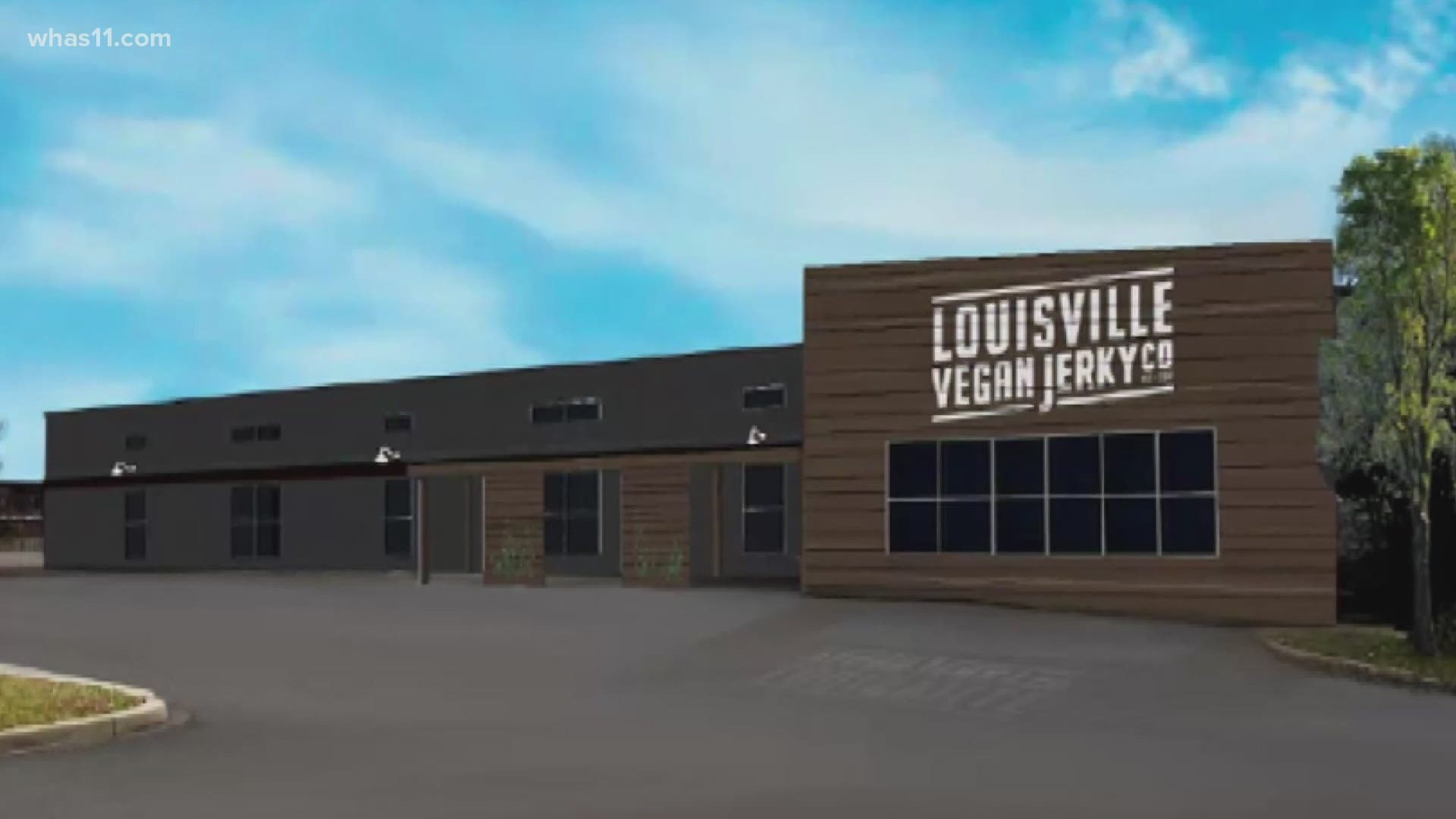 The owner of Louisville Vegan Jerky Company is hoping to turn an abandoned Shelby Street building into the production center for his jerky.