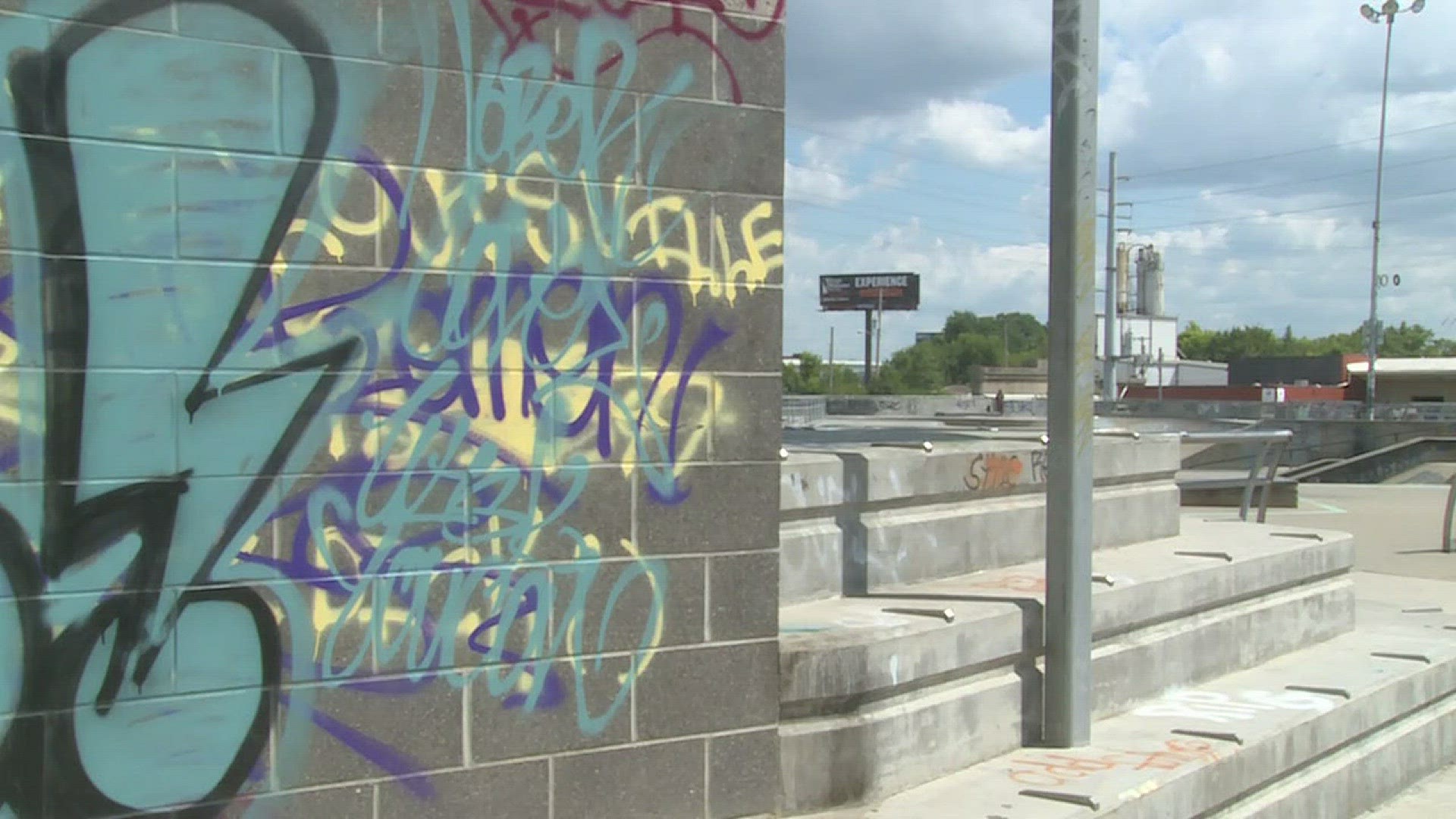 Graffiti is a costly problem in Louisville