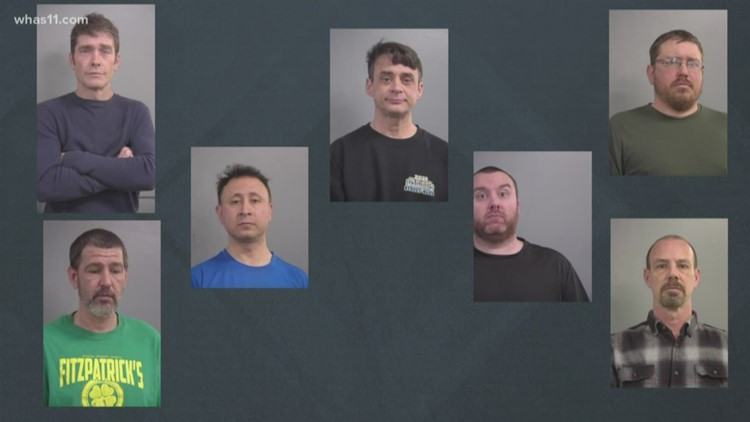 7 arrested in LMPD human trafficking sting