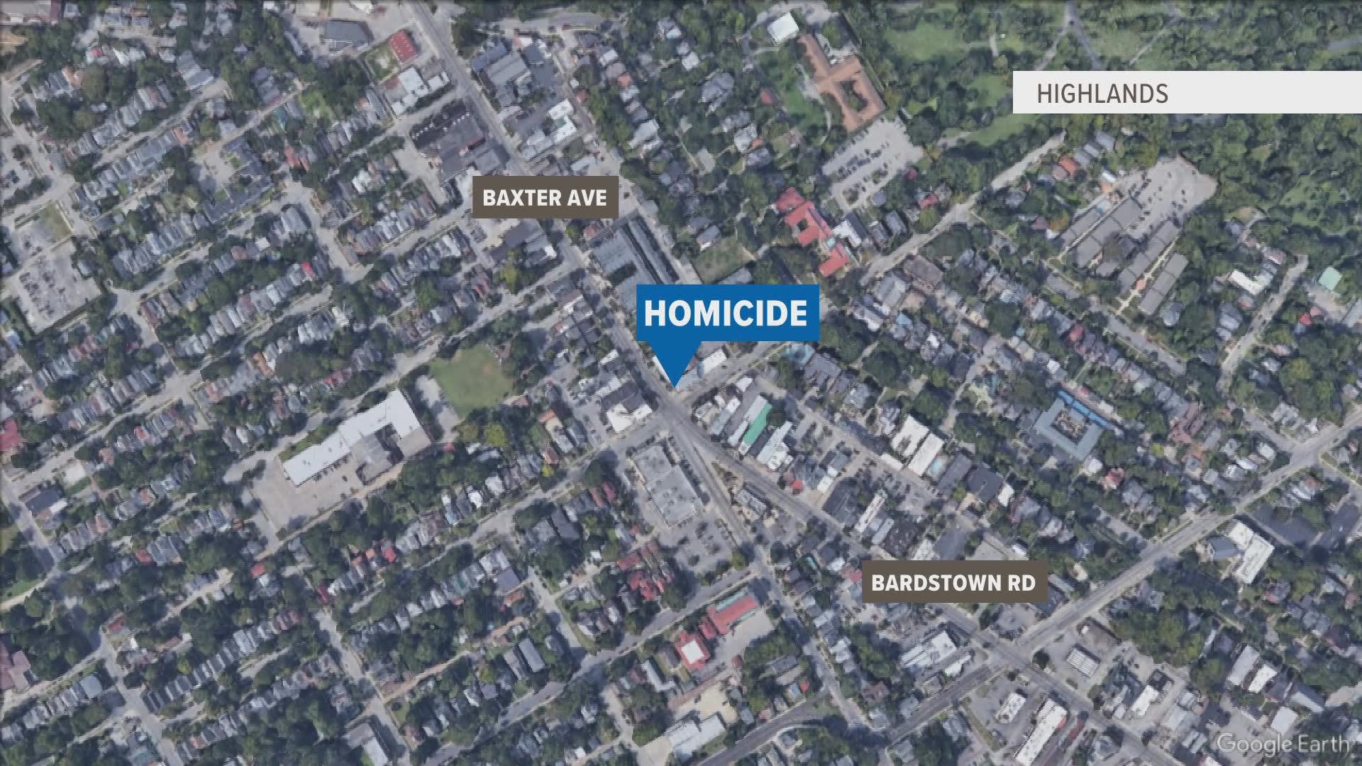 Police are investigating what led up to a shooting and a man's death in the 900 block of Baxter Avenue Sunday afternoon.