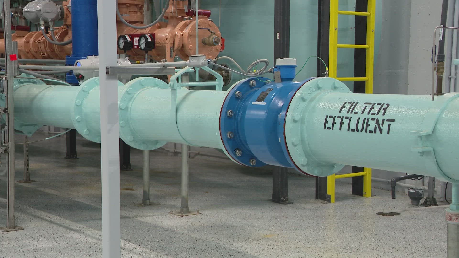 The $16 million facility will help around 3,000 customers get clean, clear water.