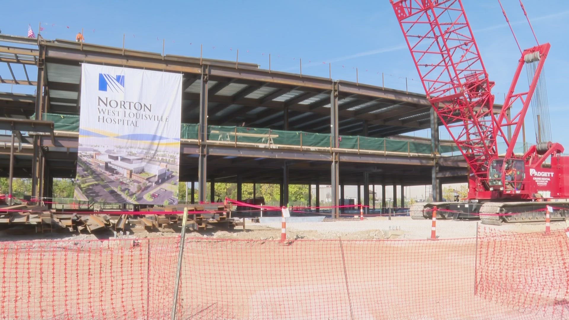 The hospital is expected to open sometime in November of 2024, and Norton Healthcare said it's been long overdue.