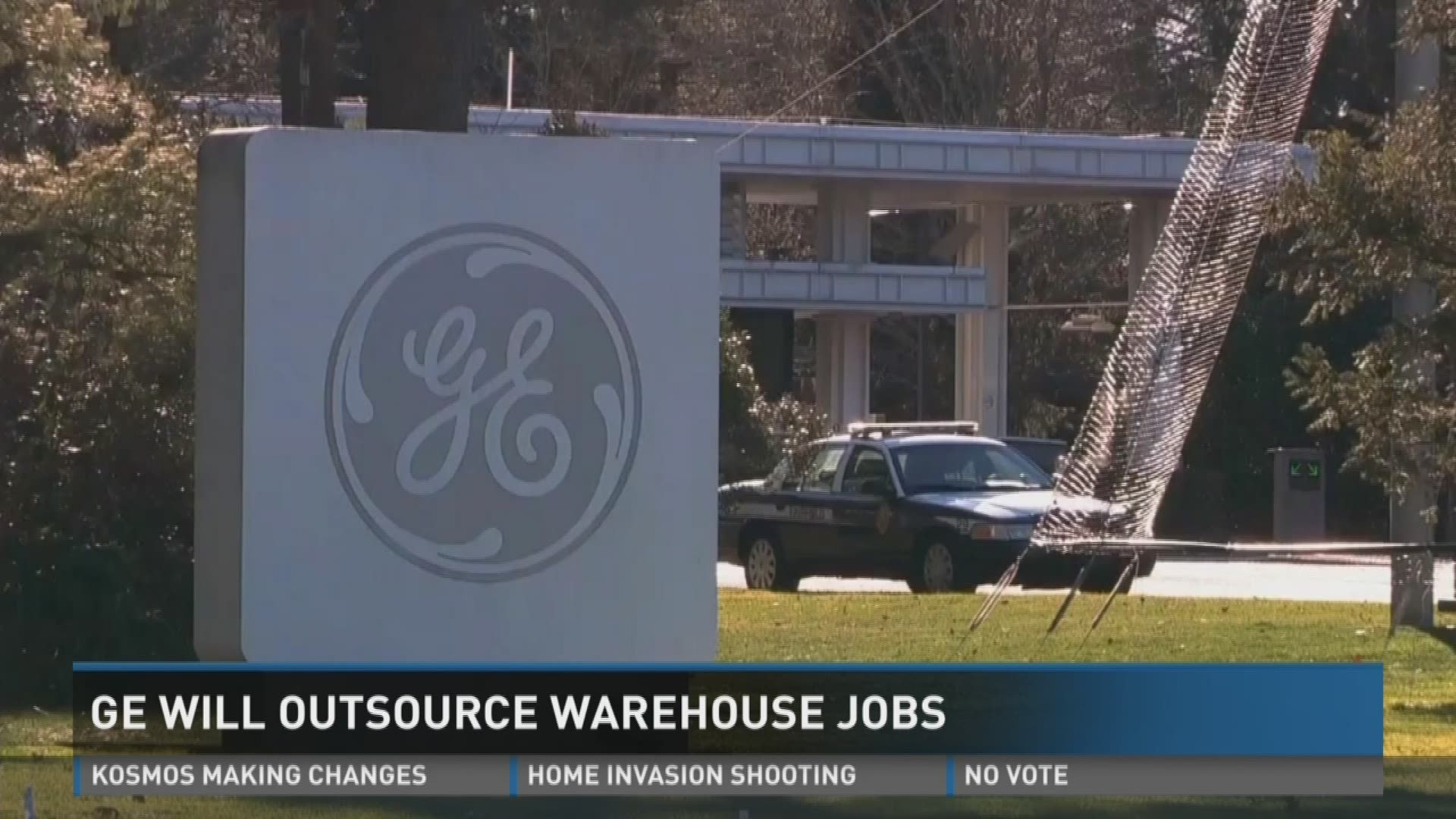 GE will outsource warehouse jobs