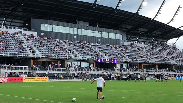 Louisville City FC: Coronoavirus doesn't keep players from suiting up