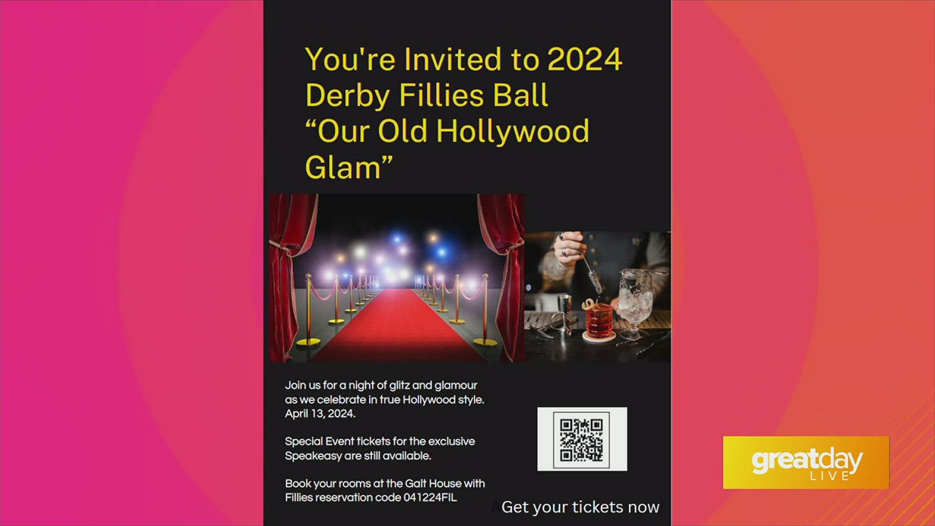 For more information on the Fillies Derby Ball, go to discover.kdf.org/fillies-derby-ball