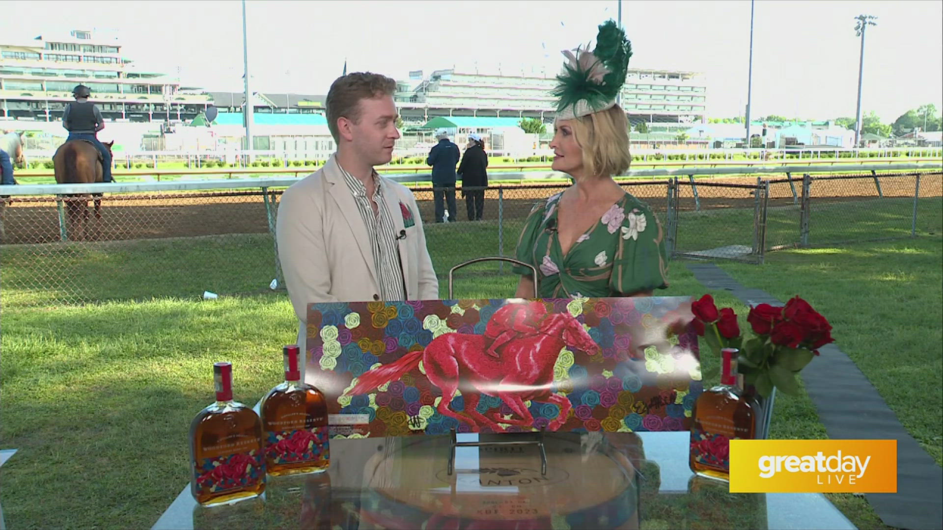 Artist Wylie Caudill discusses how he feels being the artist for Woodford Reserve's Derby Bottle and Churchill Downs.