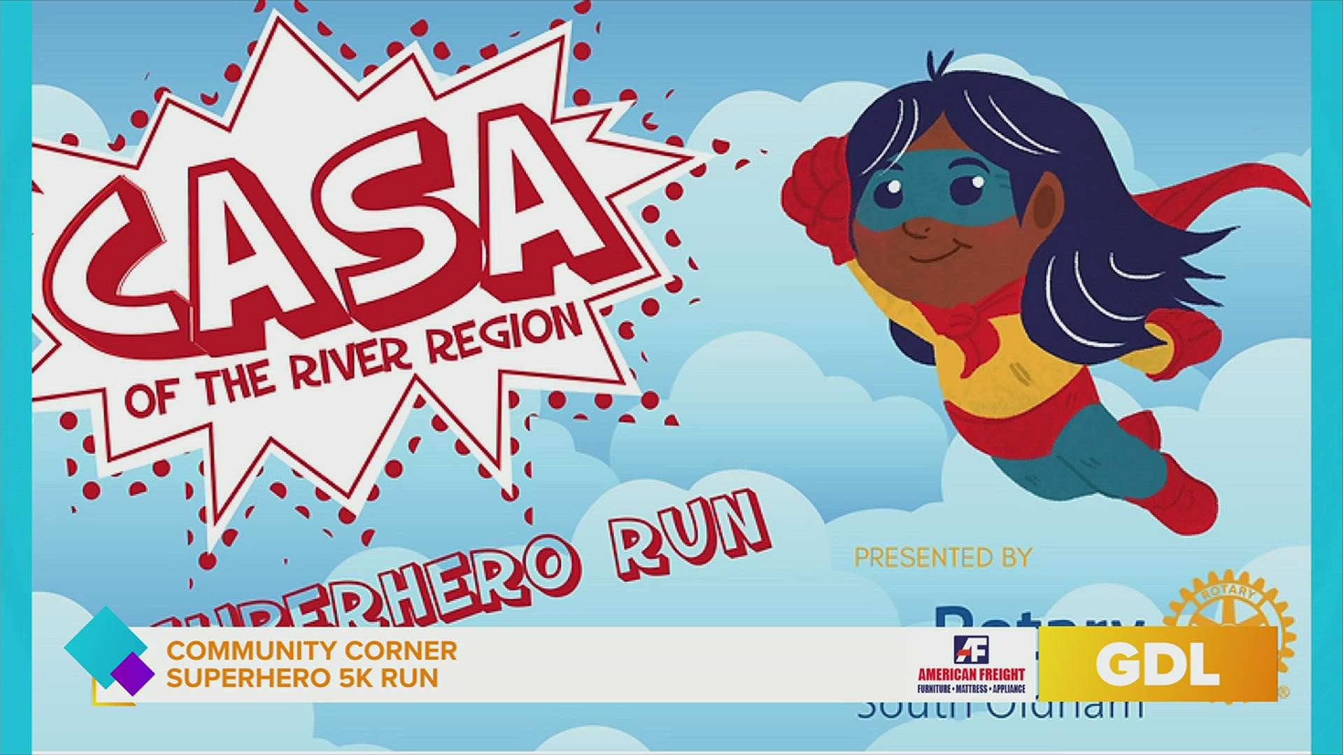 CASA of the River Region Superhero Fun Run is at Pewee Valley November 12th!
