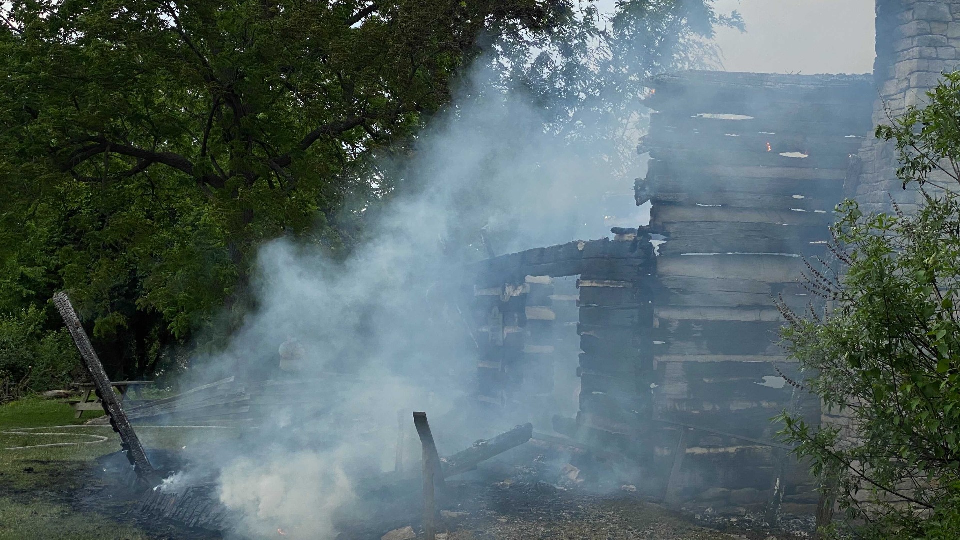 Suspect in custody in George Rogers Clark historic site fire | whas11.com