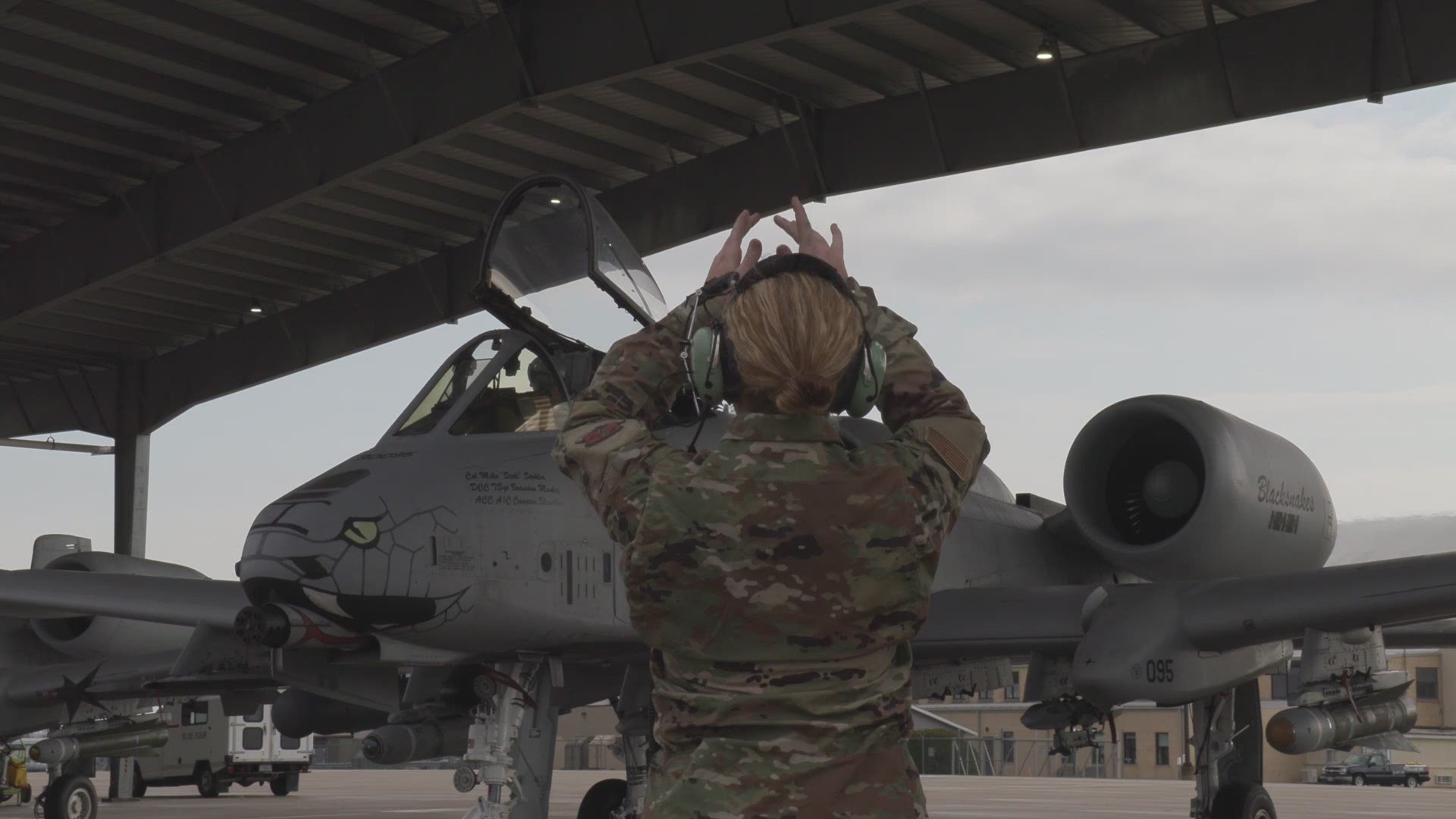 122nd Fighter Wing, Indiana Air National Guard, perform an Air Force Salutes flyover, as part of honoring heroes on the forefront in the fight against COVID-19.