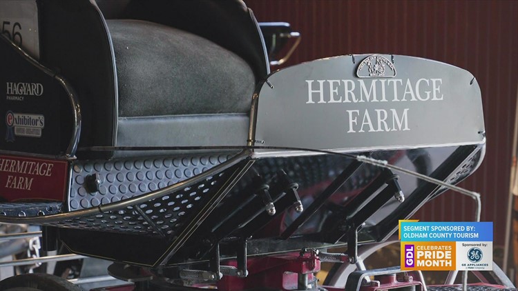 Plan your next road trip by visiting Hermitage Farm and Barn 8!