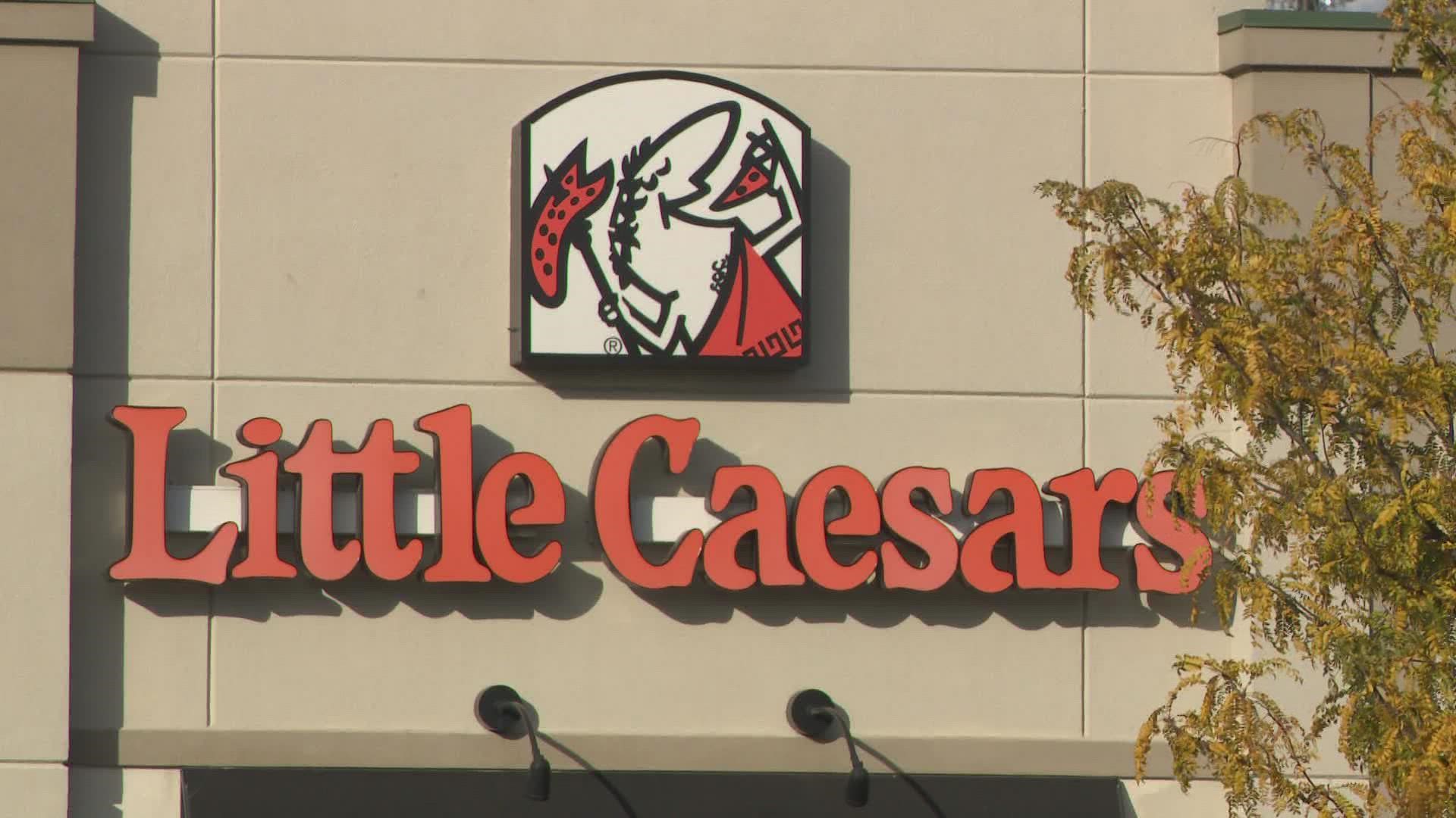 A man allegedly forced another man into his car at a Little Caesars parking lot, drove him to a park and left him there.