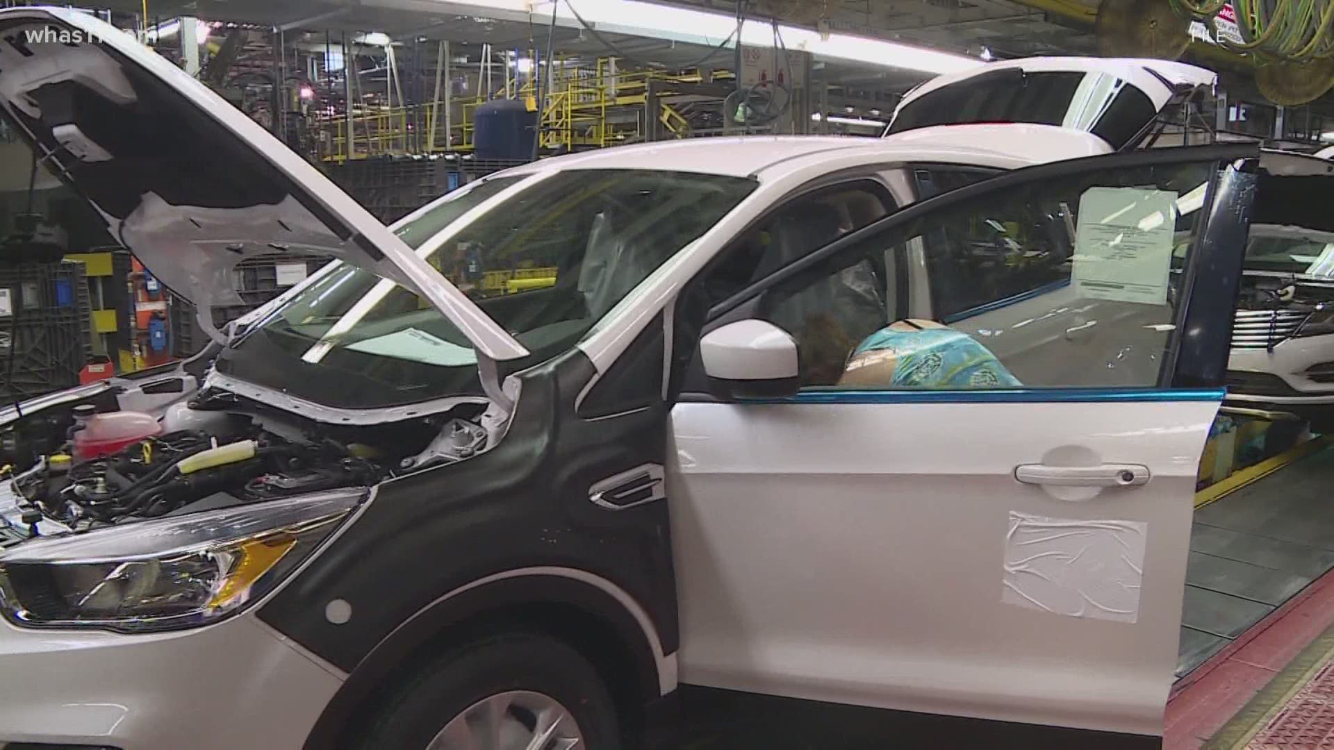 Ford said employees will work during typical shutdown weeks in late June and early July to build "must-have" vehicles.