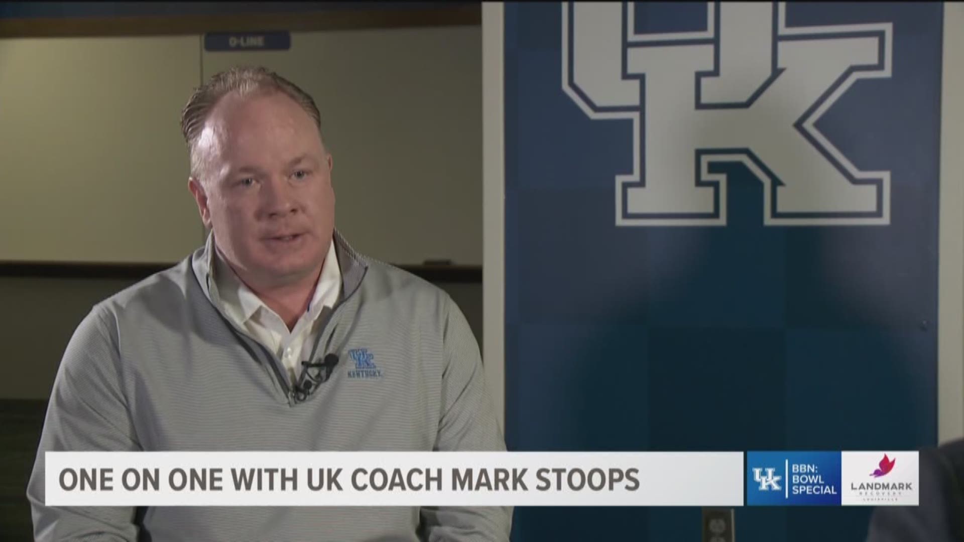 Kent Spencer sat down with UK Coach Mark Stoops before Kentucky took on Penn State in the 2019 Citrus Bowl
