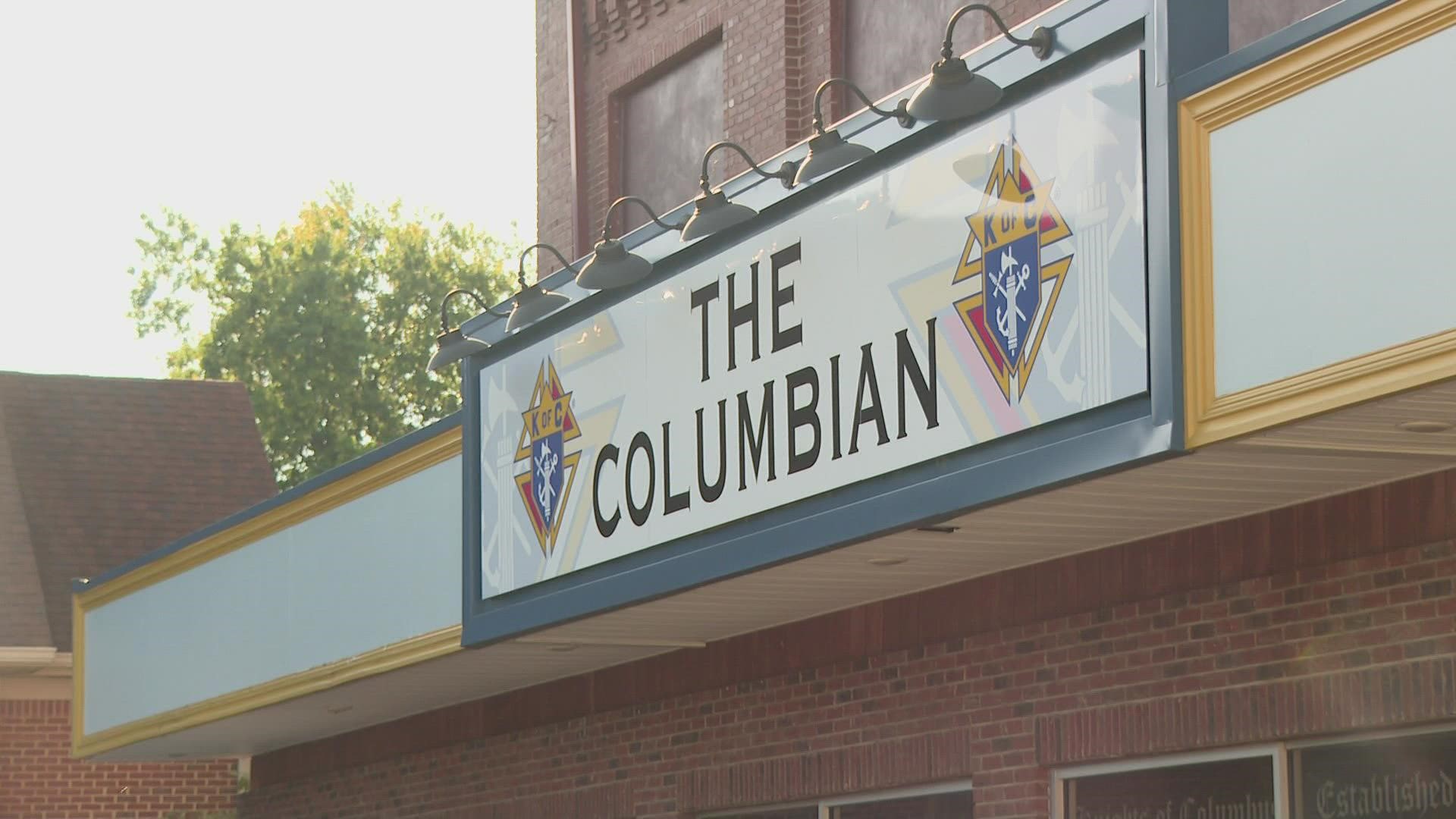 The old Catholic Community Center on East Main Street, recently known as a home to the Knights of Columbus, is being restored.