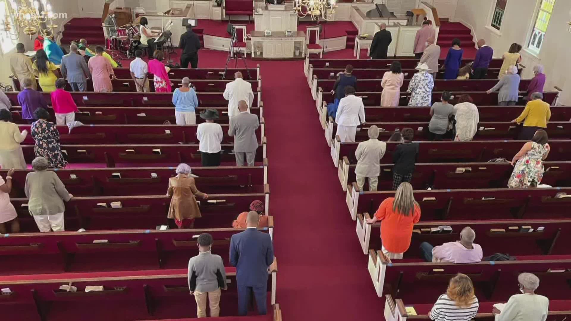 On Easter Sunday 2020, Kentucky churches were operating under strict COVID guidelines. Fast forward to Easter Sunday 2021 and things looked much different.