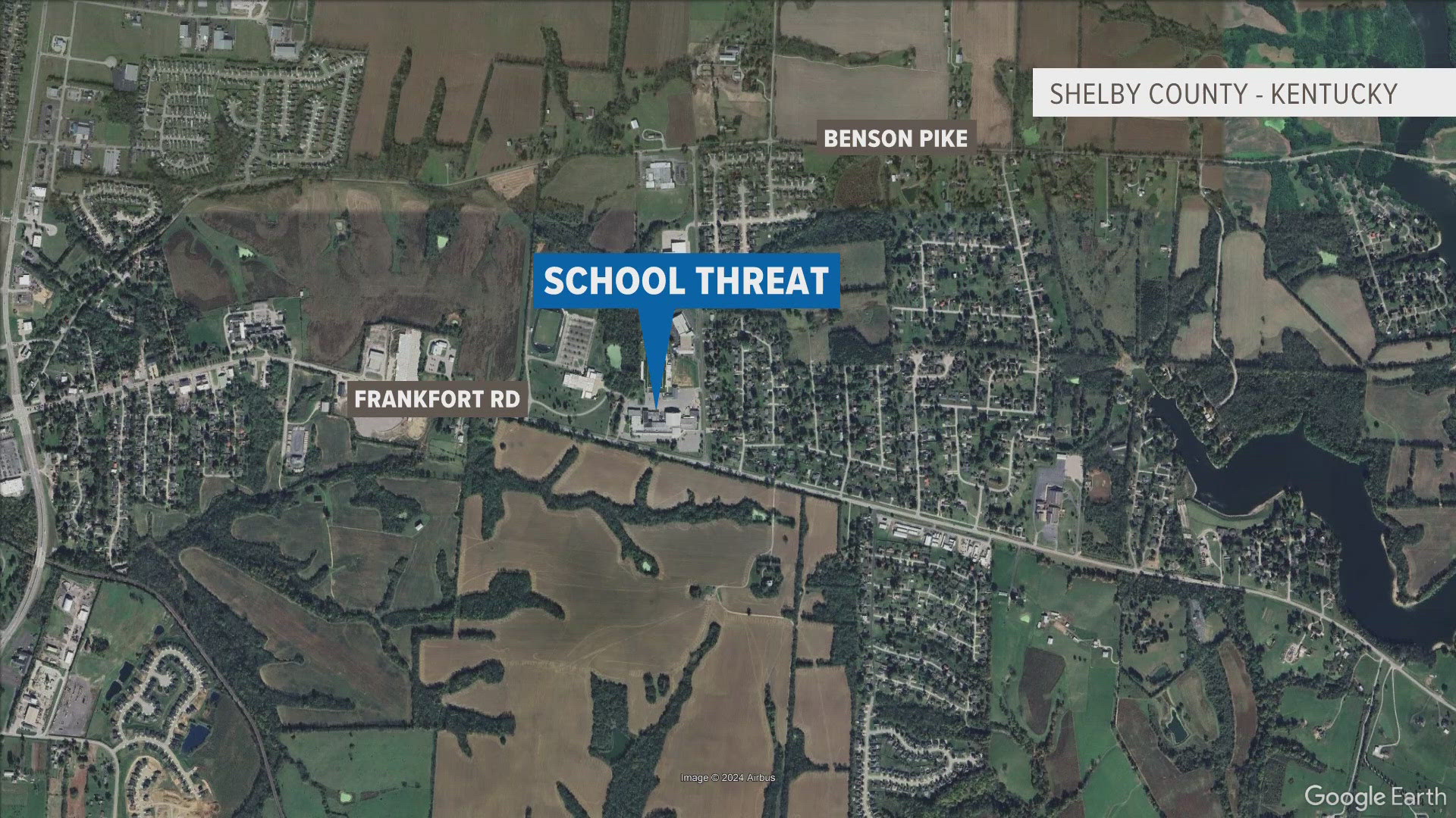 Shelby County Schools said officials became aware that a threat had been made of a weapon in the area of Rocket Lane.