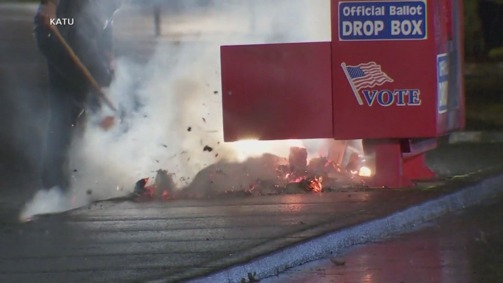 Law enforcement sources told ABC News the incendiary devices used markings that said "Free Gaza and Free Palestine."