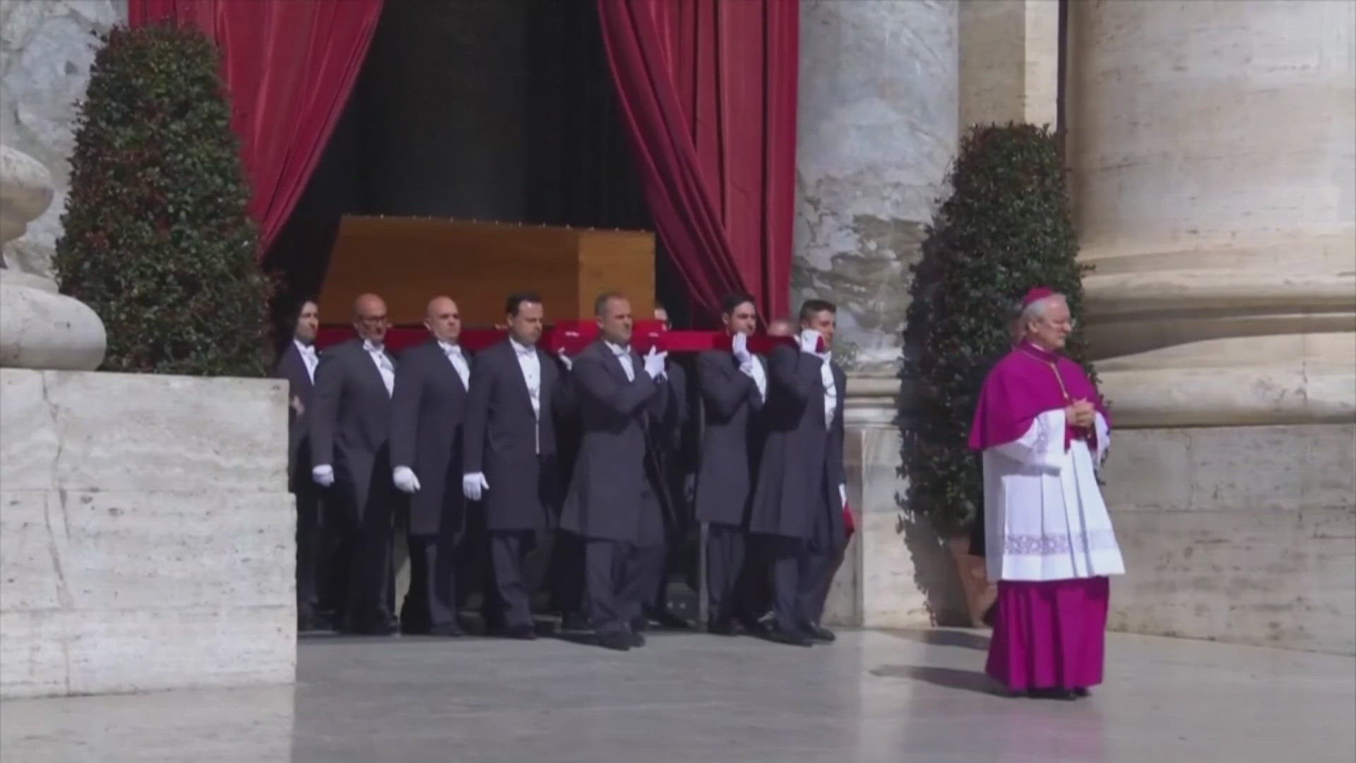 Pope Francis's funeral attracts thousands to Vatican City. Cardinals will be begin to pick a new pope soon.