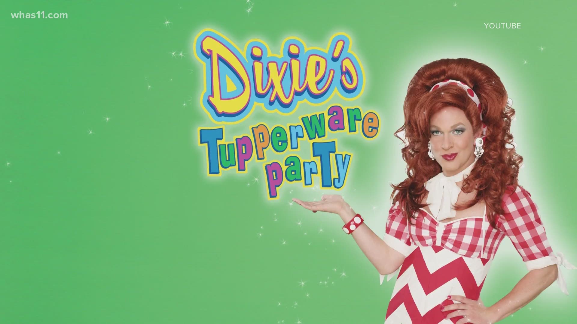 The Kentucky Center presents Dixie's Tupperware Party virtual stream and TeleTales at the Louisville Free Public Library are previewed.