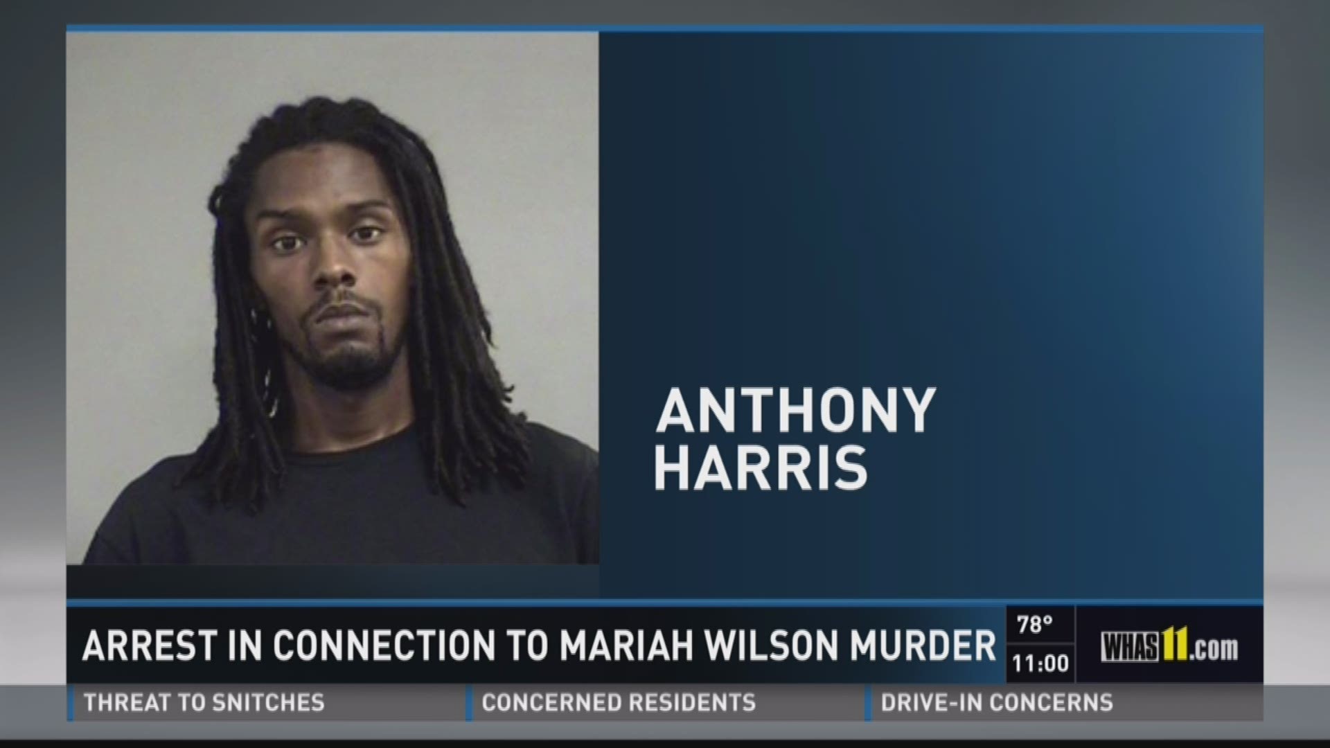 Arrest in the connection of Mariah Wilson murder