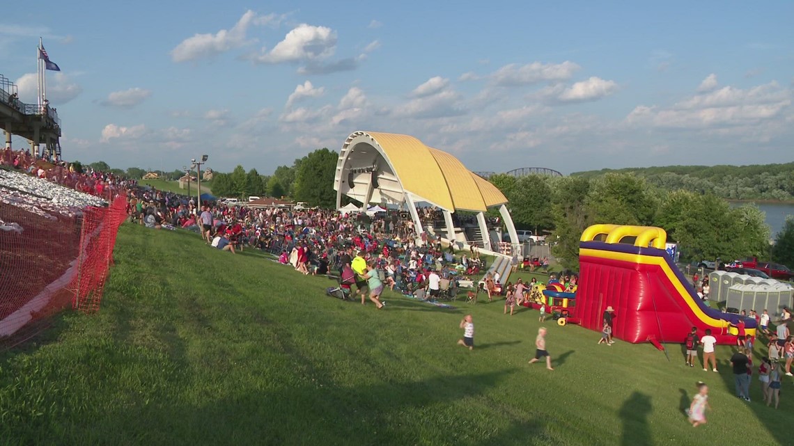 New Albany celebrates with Shoreline Fireworks Show