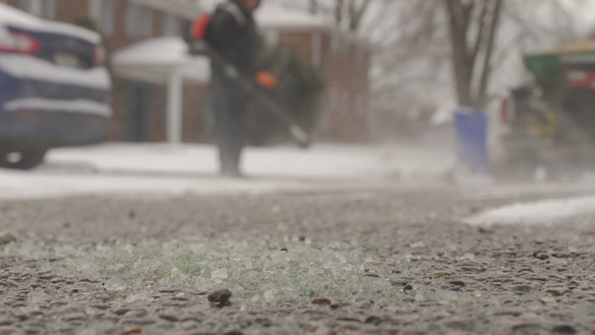 Not every street in Louisville will get plowed before temperatures drop Friday night.