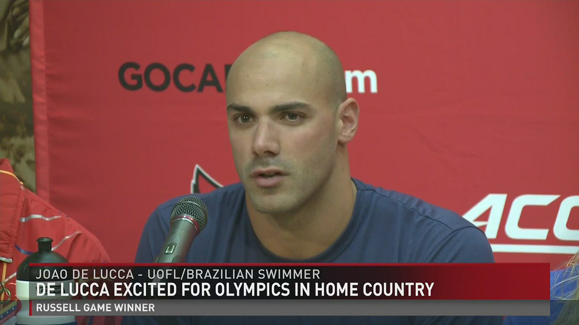 U of L swimmer Joao De Lucca excited to represent his home country of Brazil in the Rio Olympics
