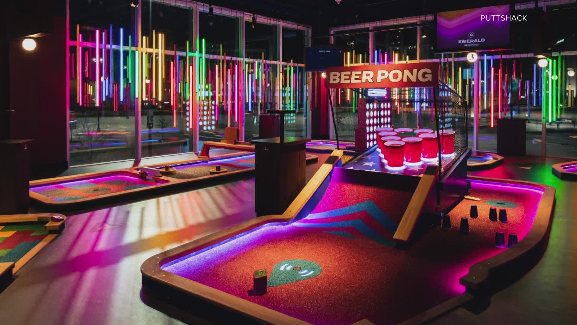This upscale, tech-infused mini golf space is set to open at the Oxmoor Mall.