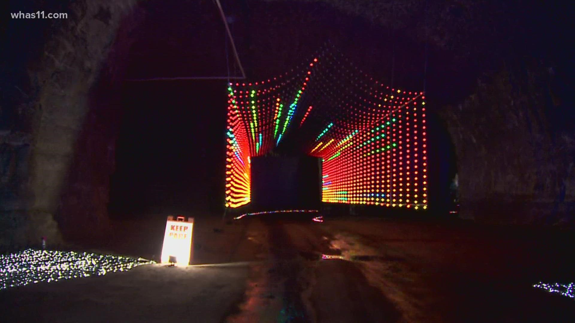 America’s largest underground holiday light show is back and bigger than ever!