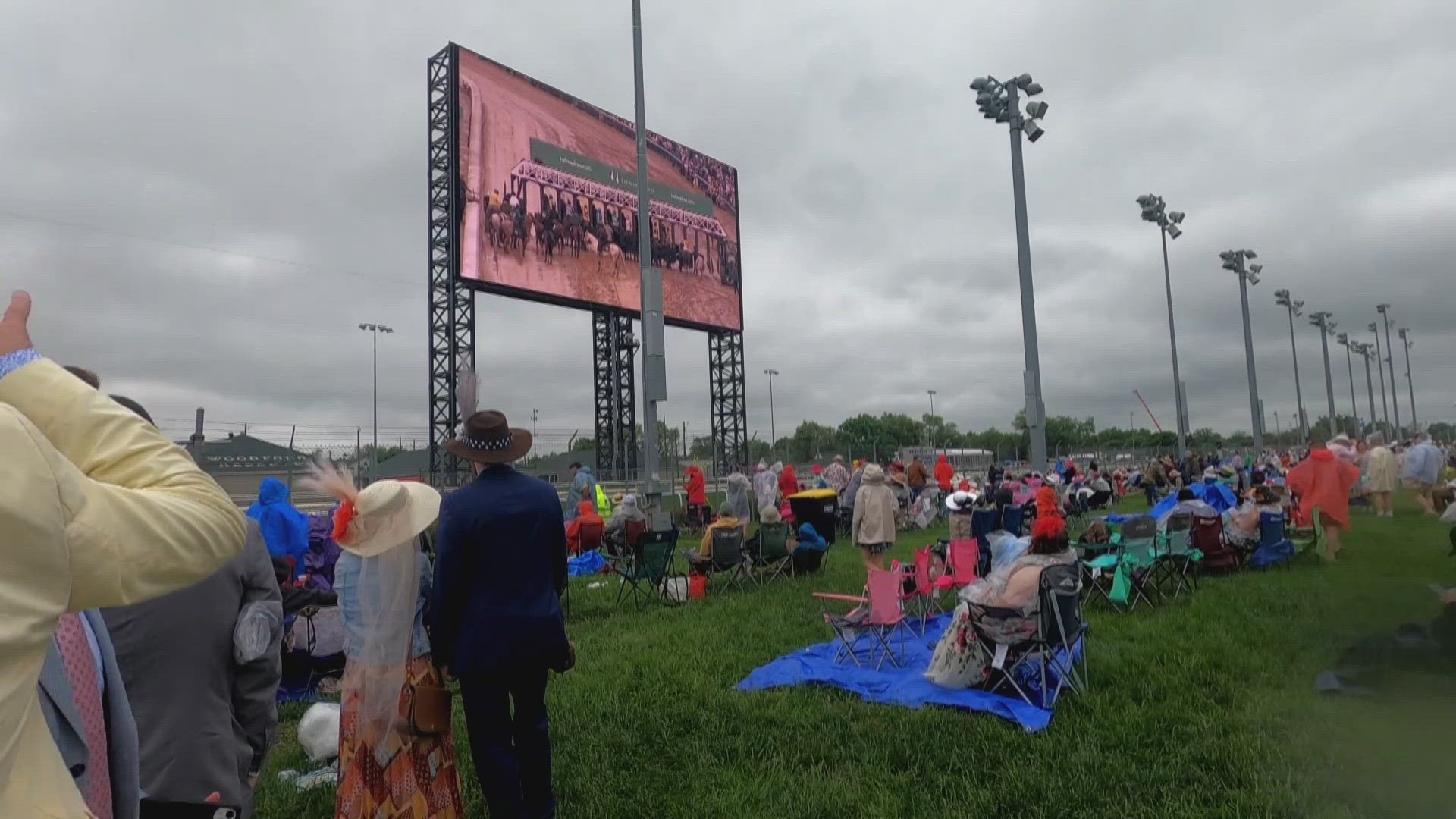 Attendees don their finest hats, bet their best horses, and celebrate the 151st Kentucky Derby. 