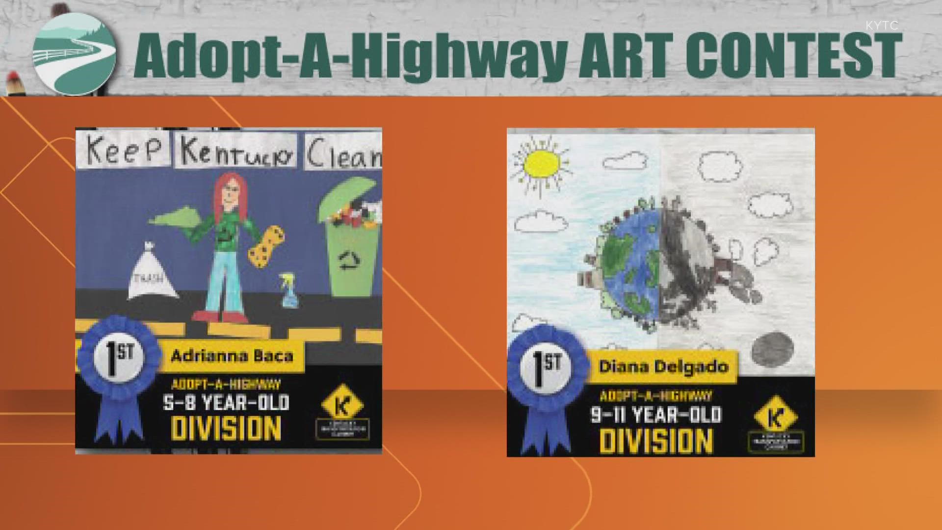 Area students among winners in 2022 Adopt-a-Highway Art Contest - ABC 36  News