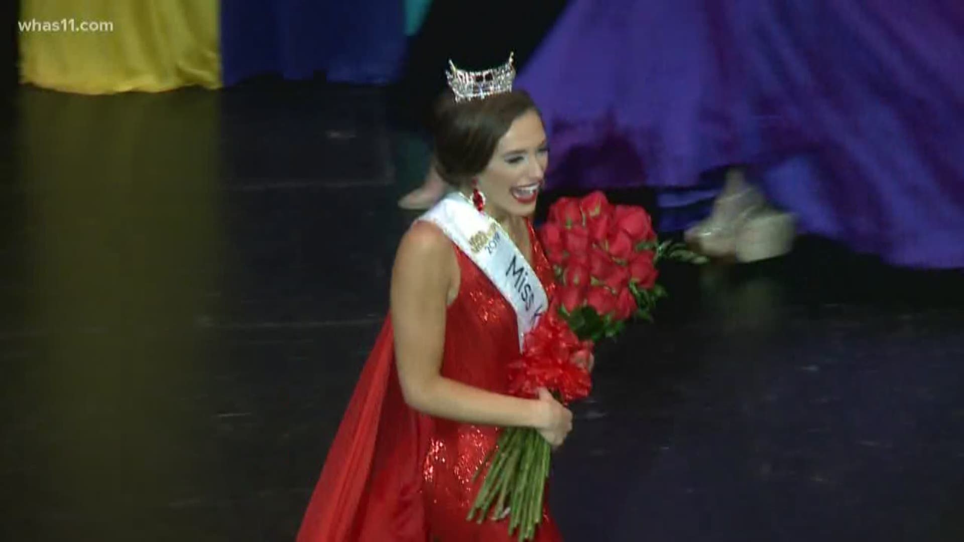 Alex Francke of Lexington is crowned Miss Kentucky 2019.