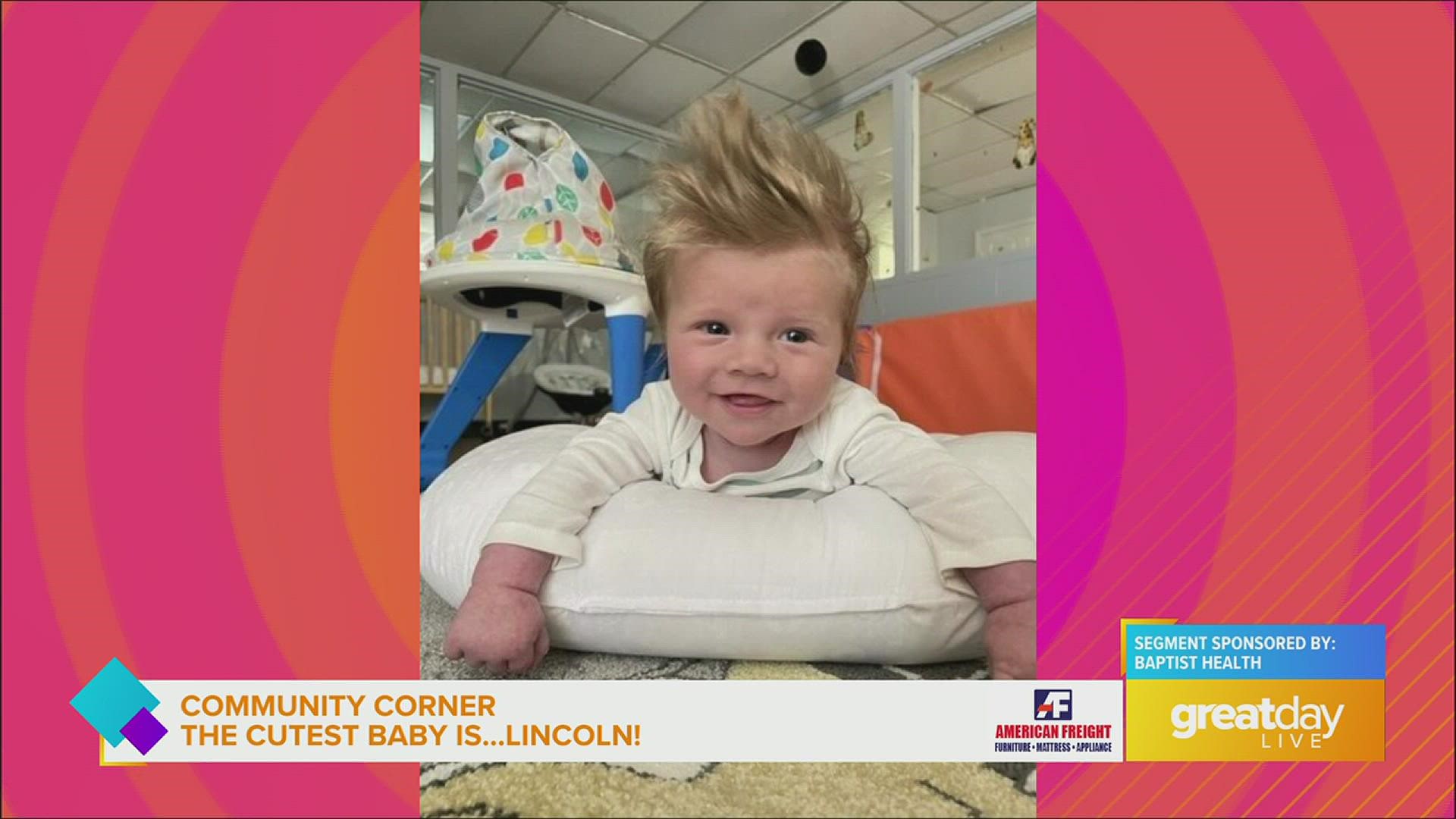 Congrats to Baby Lincoln and his mom Katie Underwood!