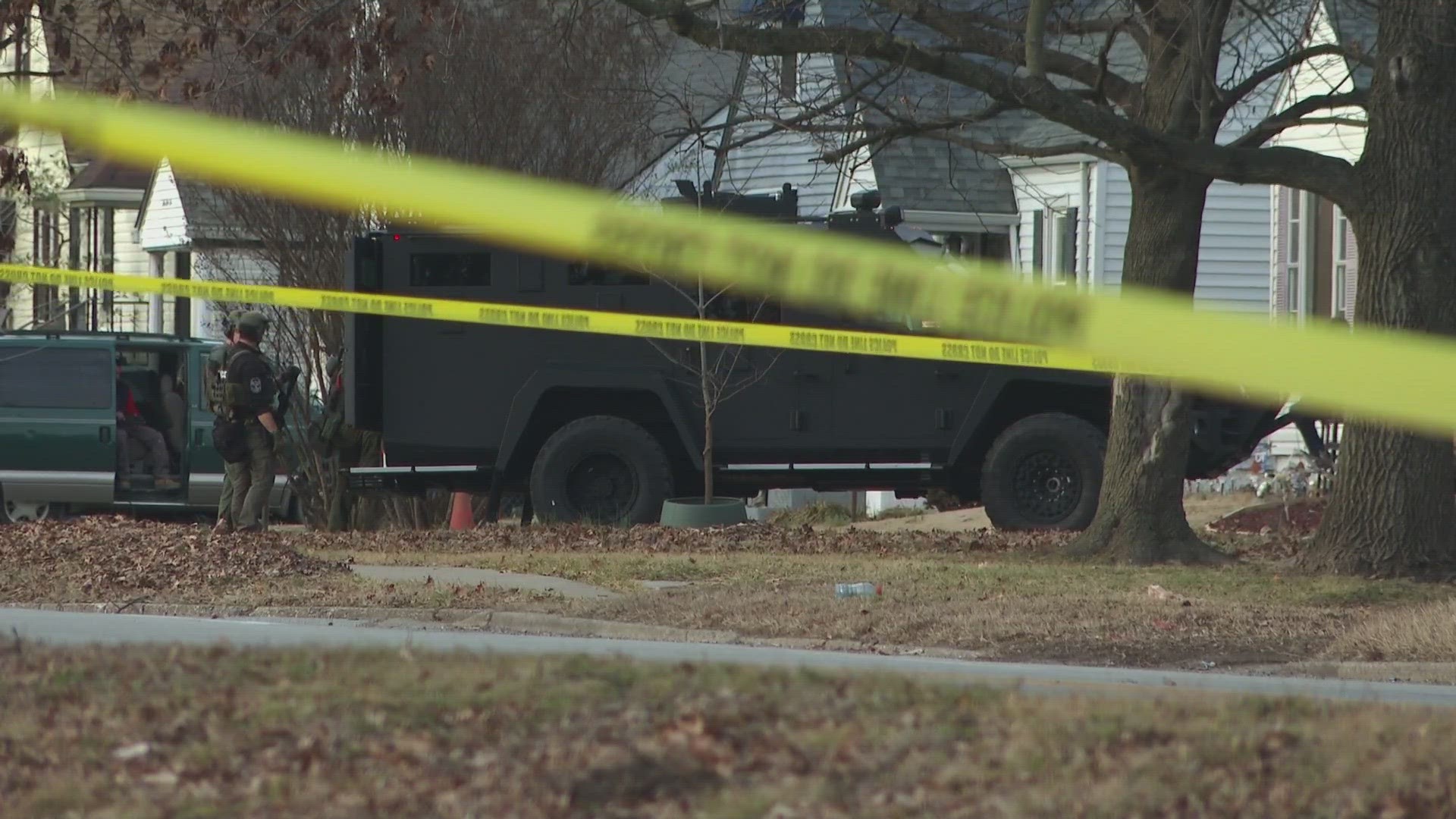 A shooting of a person led to the search of a suspect and a SWAT incident in the 900 block of Algonquin Parkway Sunday afternoon.