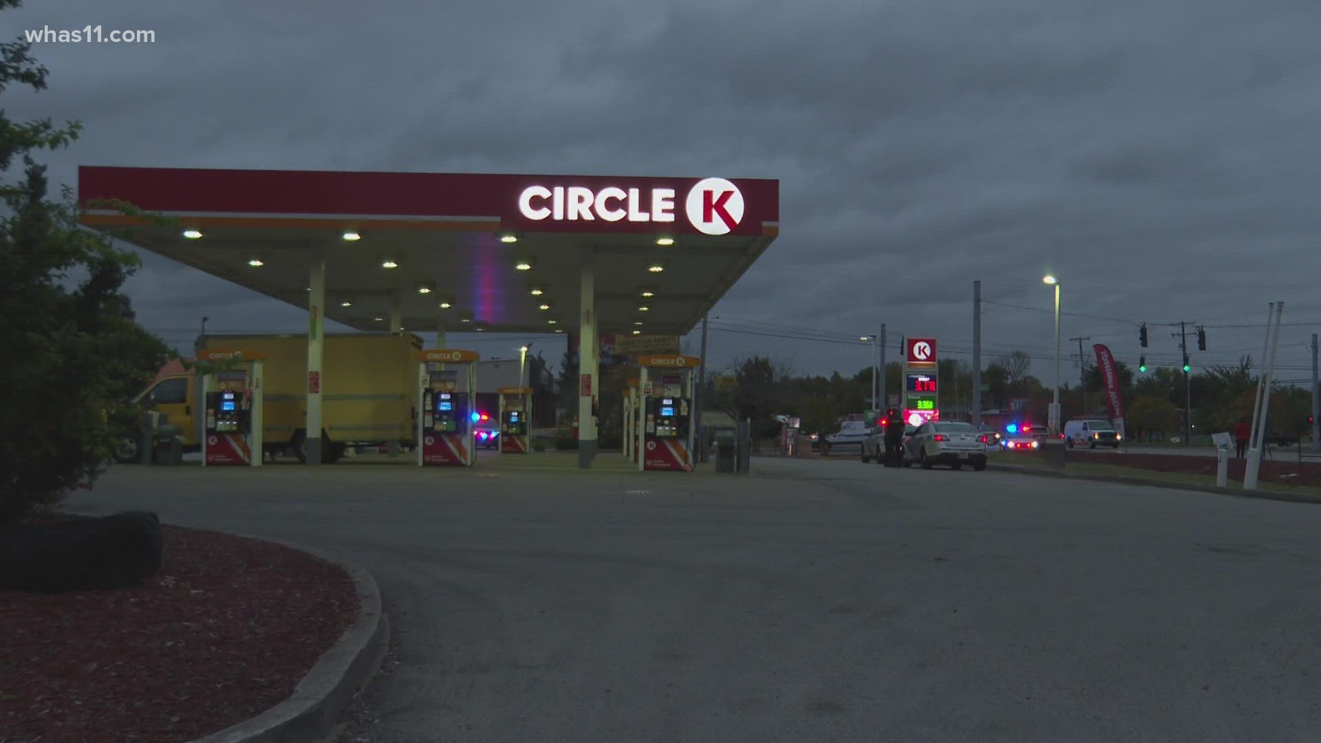 A woman visiting family near National Turnpike is concerned with the violence after a teen was shot at a Circle K gas station Tuesday morning.