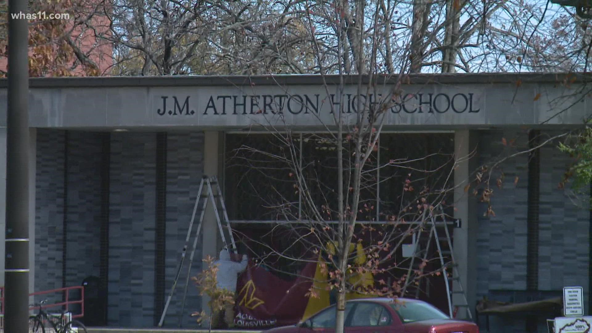 Both guns were found after classmates alerted school staff to the weapons. Atherton High went into lockdown. The other school was McFerran Preparatory Academy.