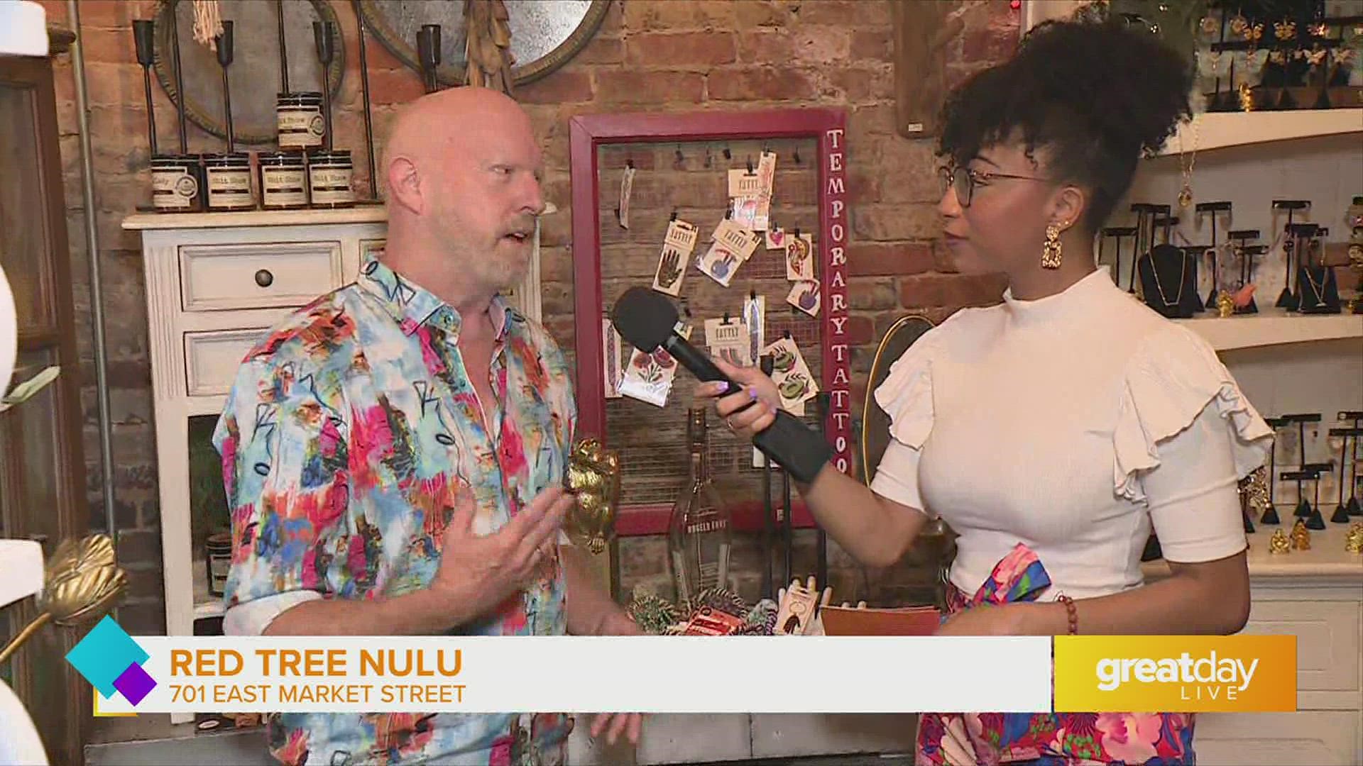 Red Tree in Nulu is one of Kentuckiana's most Instagramable places