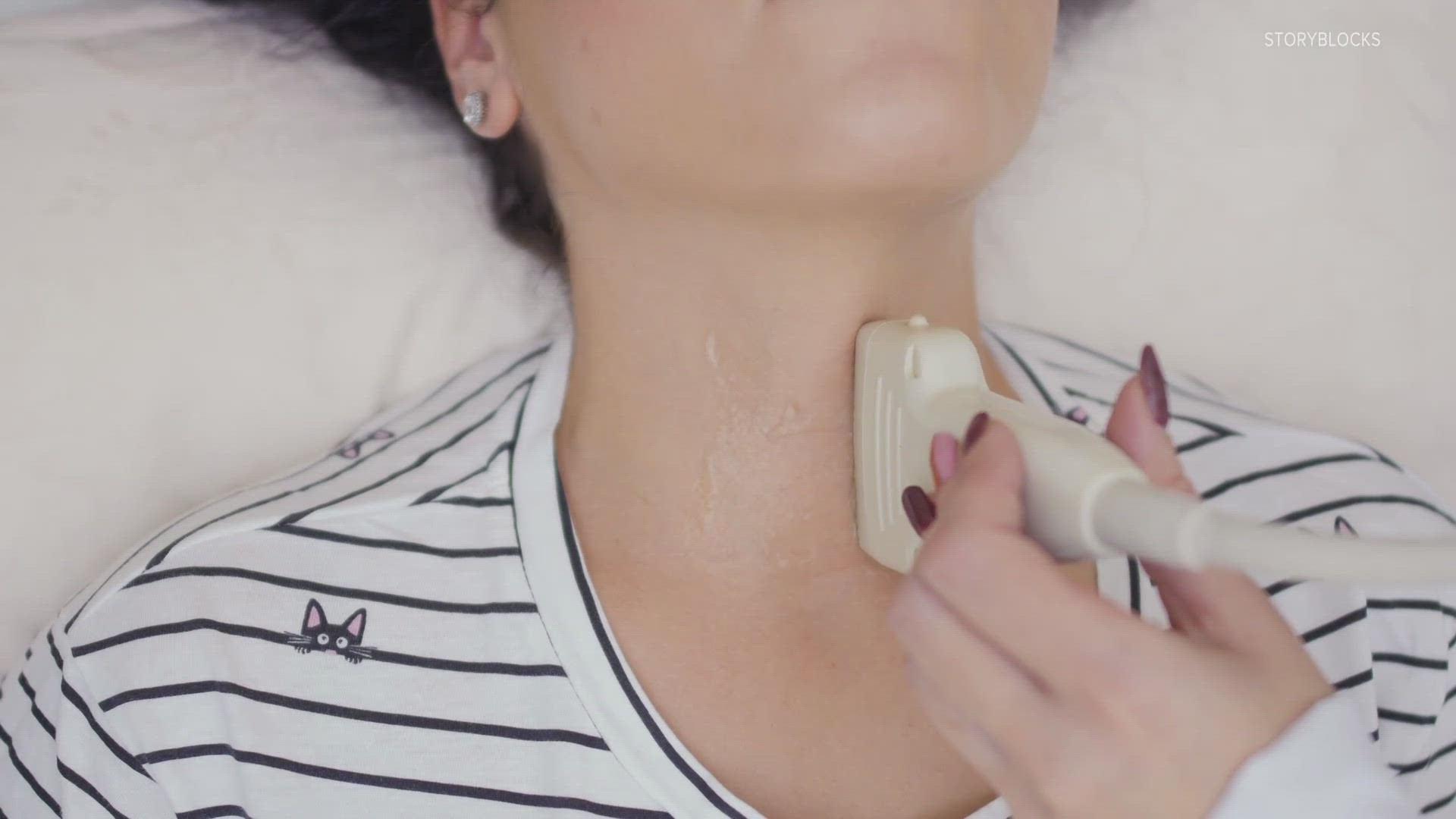 Health officials said 50,000 Americans are diagnosed with thyroid cancer each year.