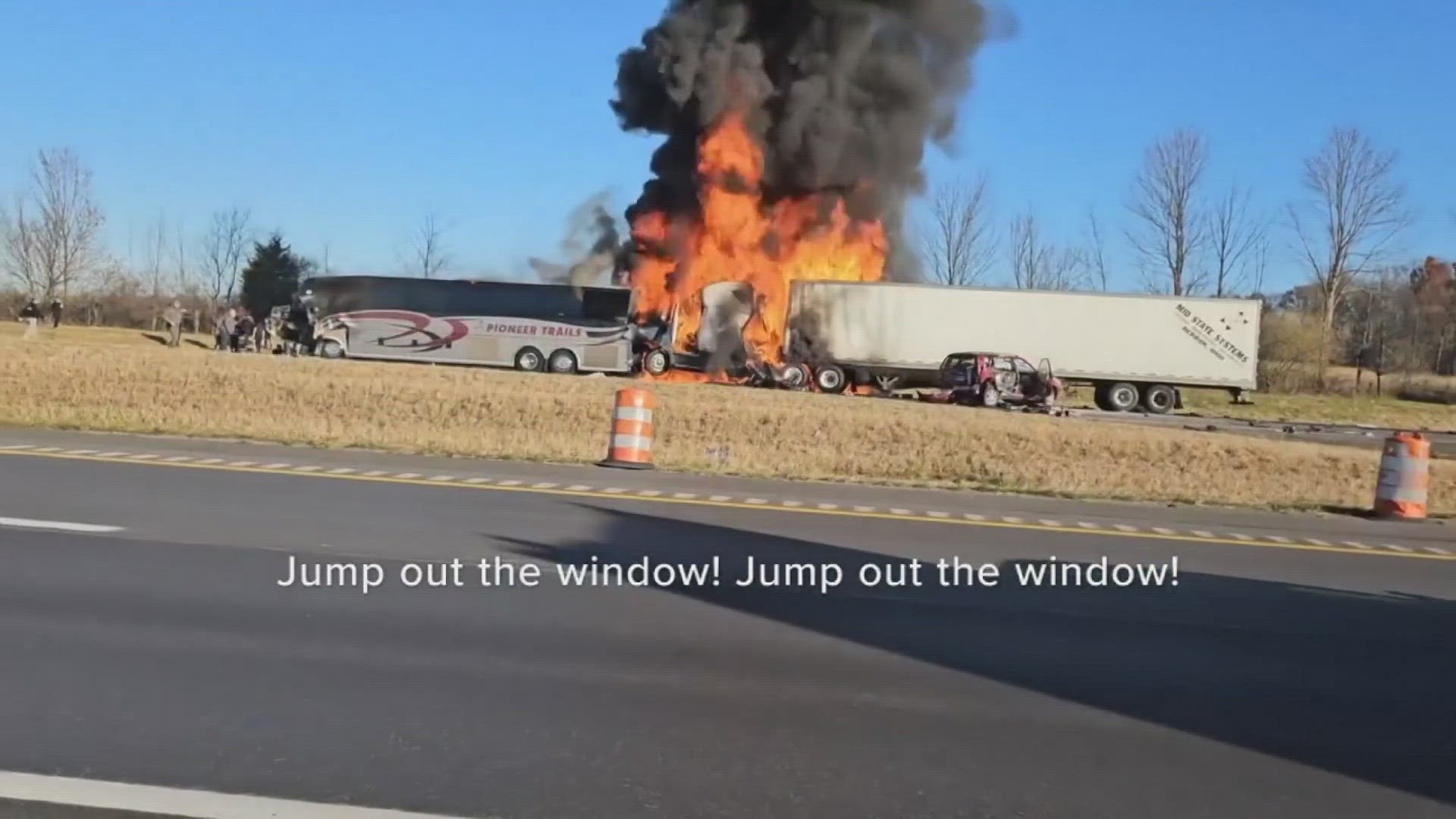 At least 6 dead in eastern Ohio crash involving a bus carrying students