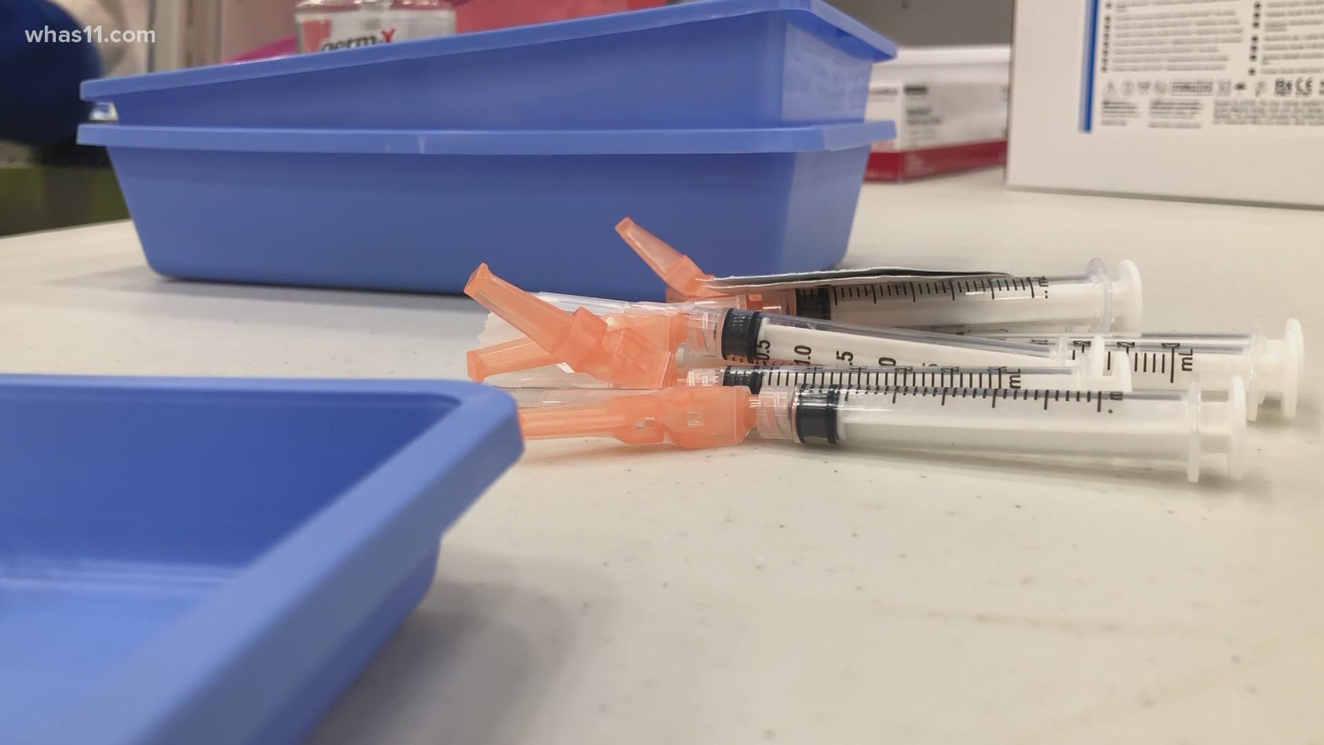 It's been less than two months since people started getting vaccinated in Louisville and now 10% of the population has gotten a shot.