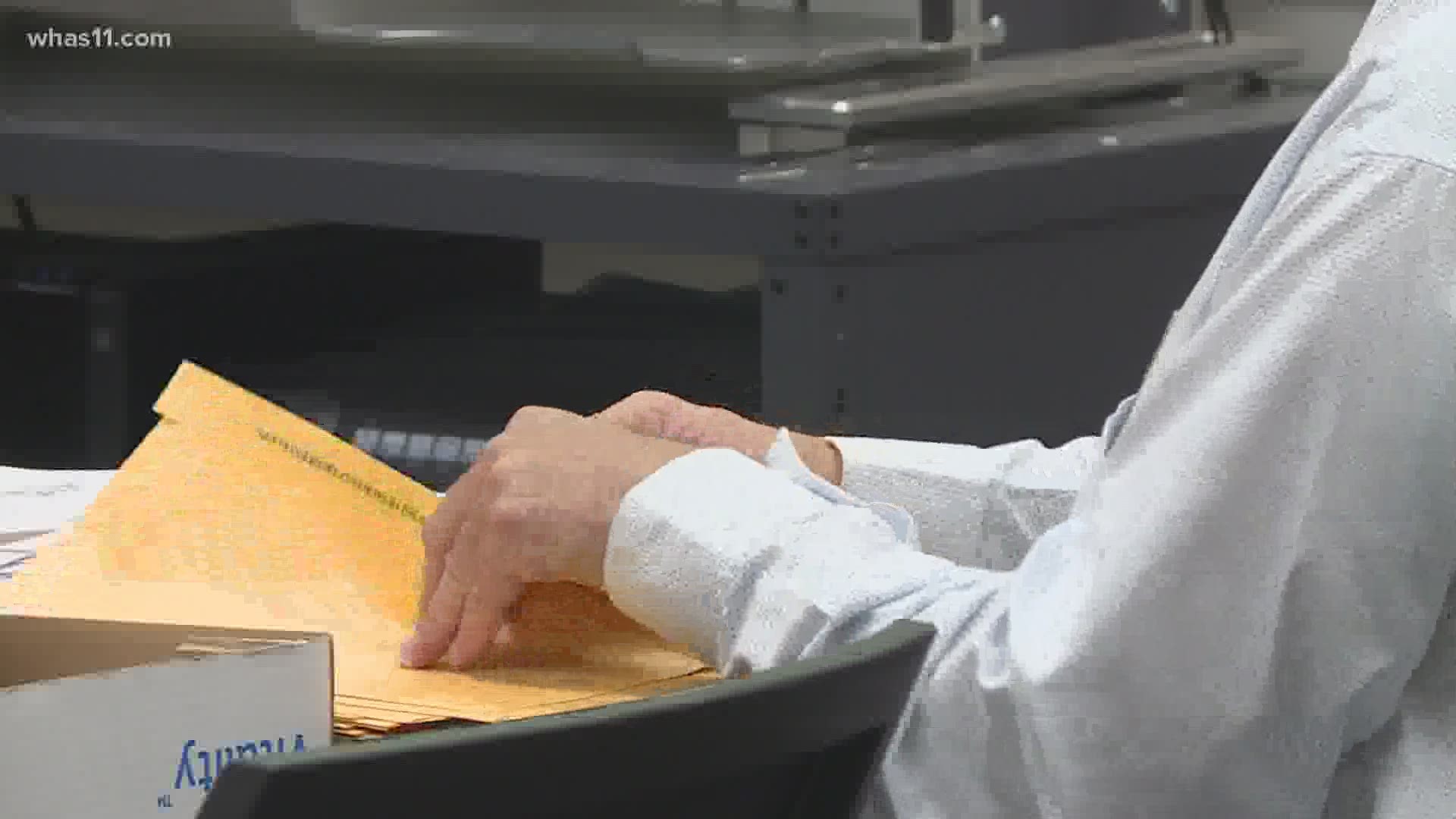 A june 23rd or earlier postmark is needed... but Nore Ghiabudy with the clerks office says another issue is that some voters did not follow posted rules, failing to