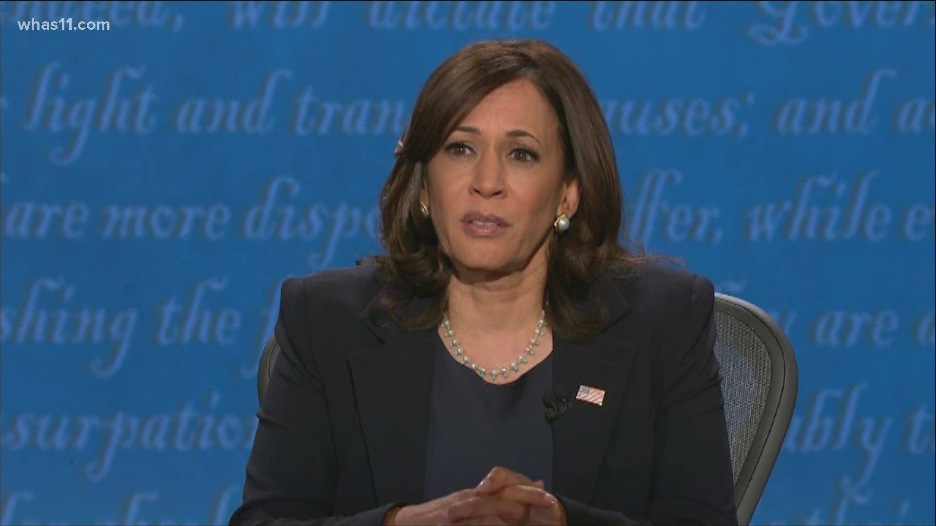 Vice President Mike Pence said he trusts the justice system, while Sen. Kamala Harris said she did not believe justice was served.