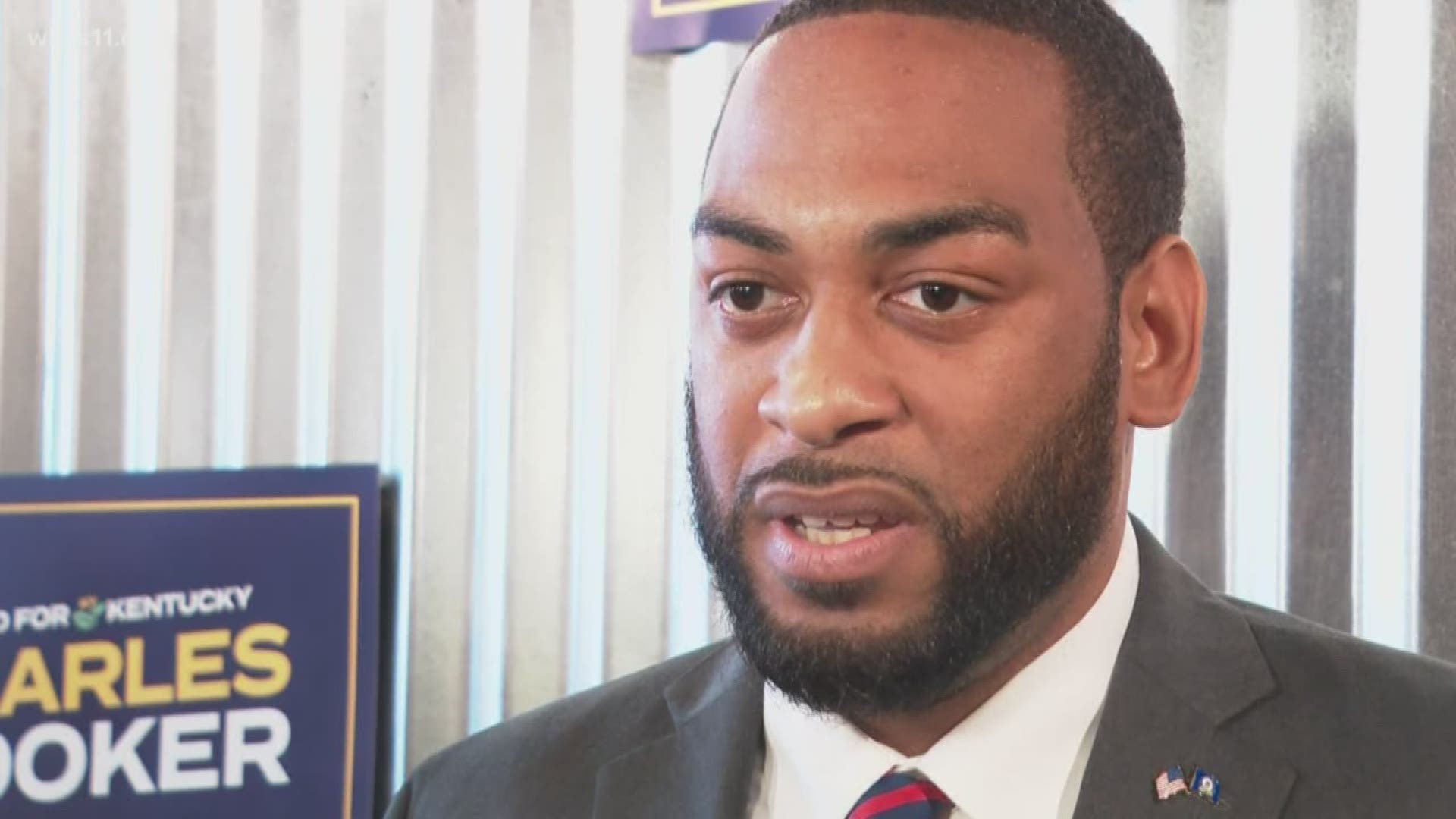 State Rep. Charles Booker announced his decision to seek the Democratic nomination to challenge Senator Mitch McConnell.