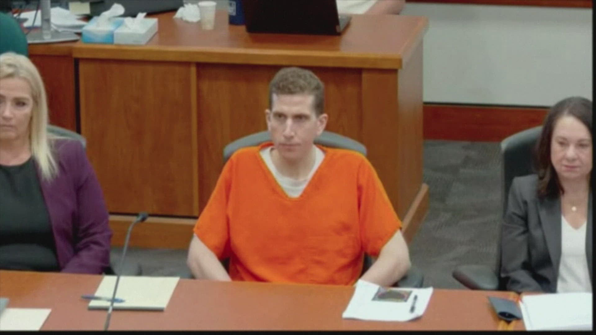 Bryan Kohberger stared emotionless as the victims' families spoke to the admitted murderer. 