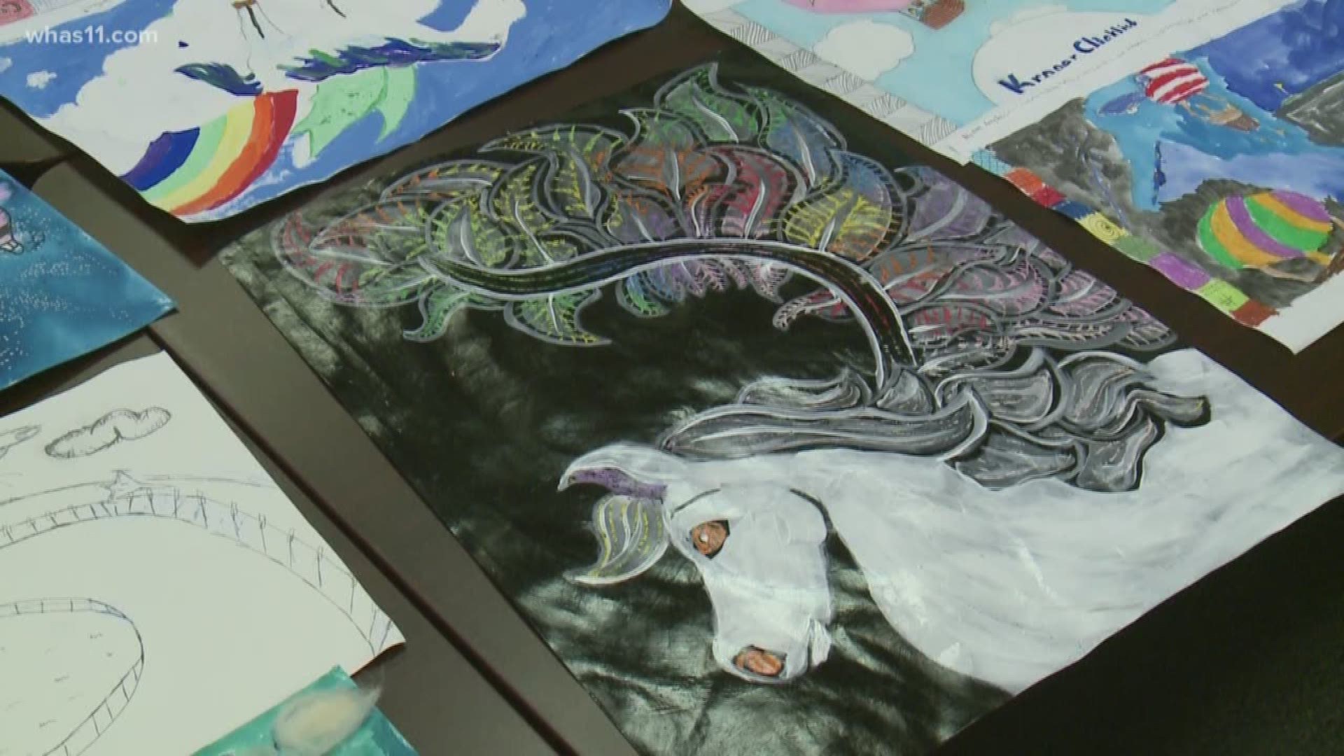 Students had the chance to show off their favorite part of Derby season.