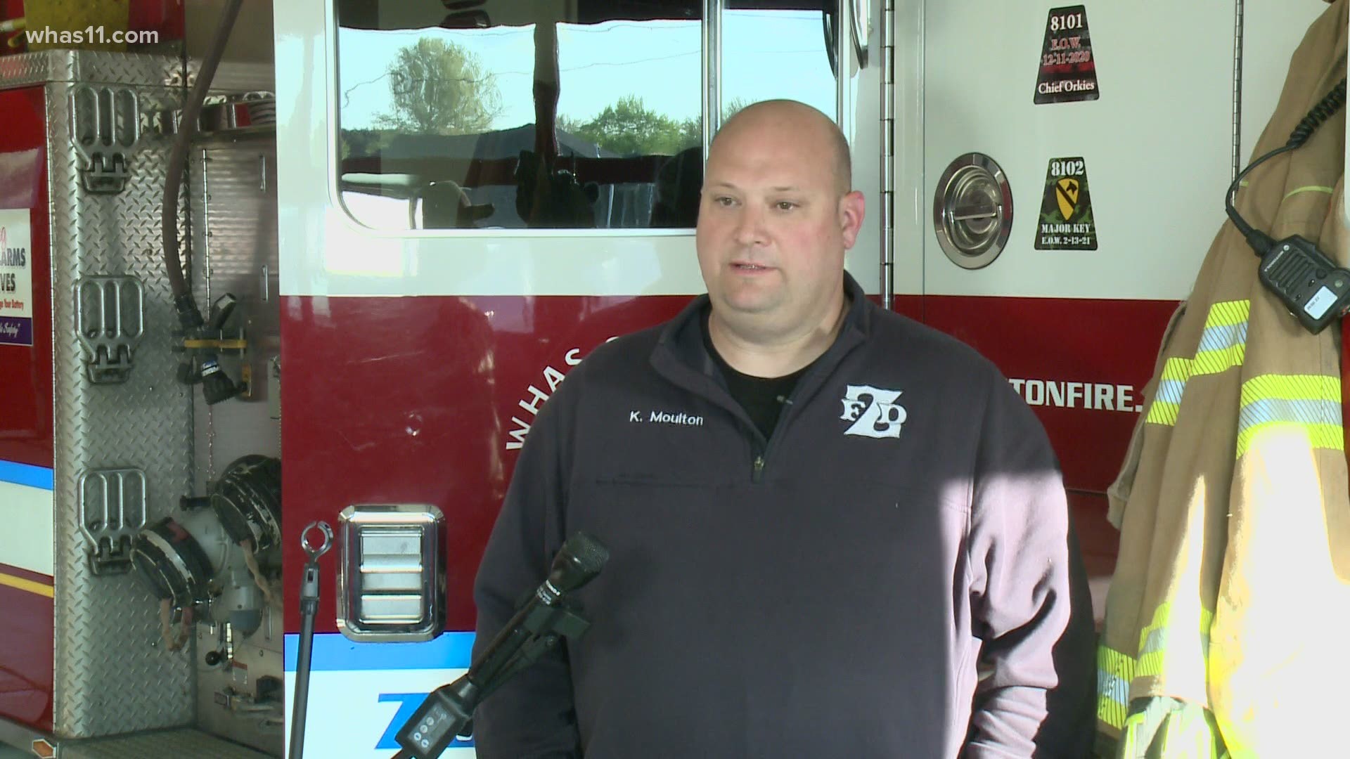 With the deaths of two leaders to COVID-19,  Zoneton Fire named a new fire chief. Kevin Moulton will take over.