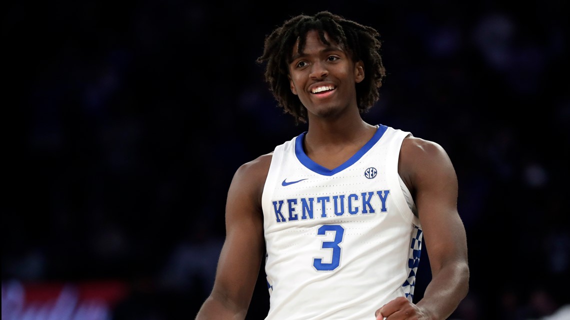 Kentucky freshman Tyrese Maxey has declared for the NBA Draft