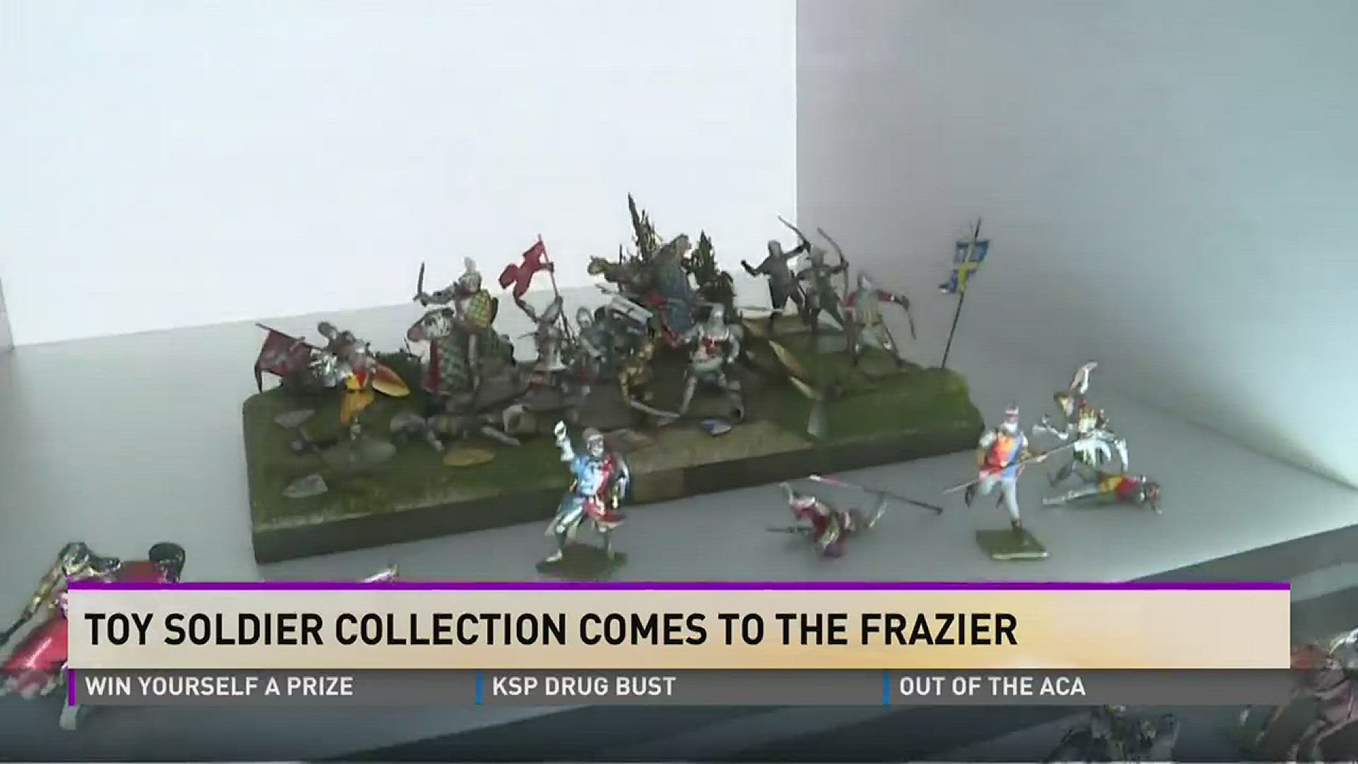 Toy soldier collection comes to the Frazier History Museum