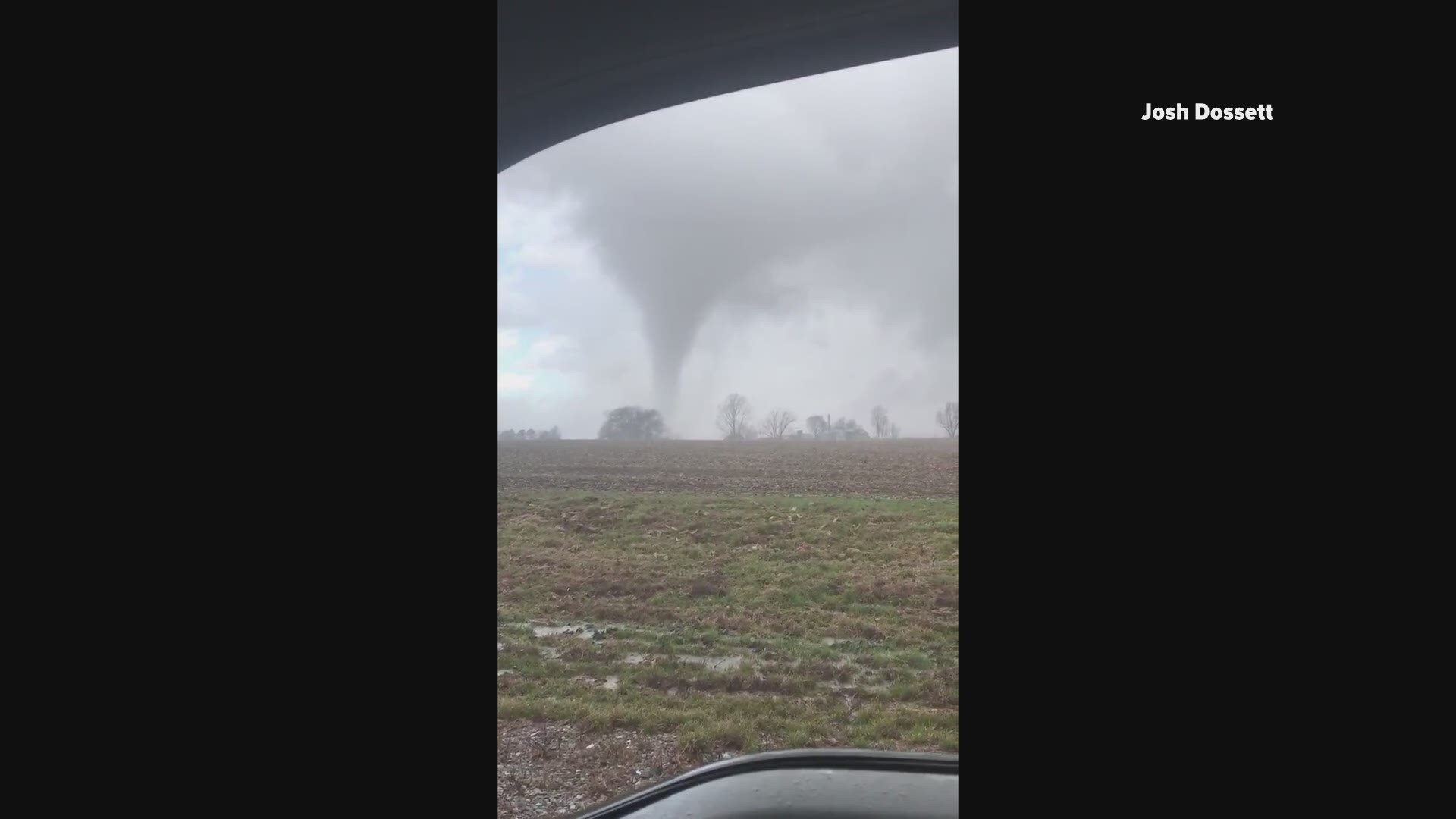 Josh Dossett took this video of severe weather in Union County, Ky.