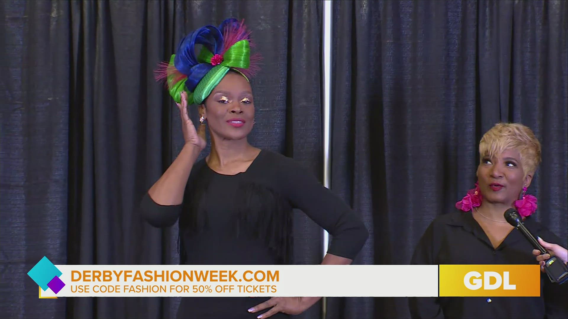 Get tickets at derbyfashionweek.com, use code FASHION for 50% off your ticket